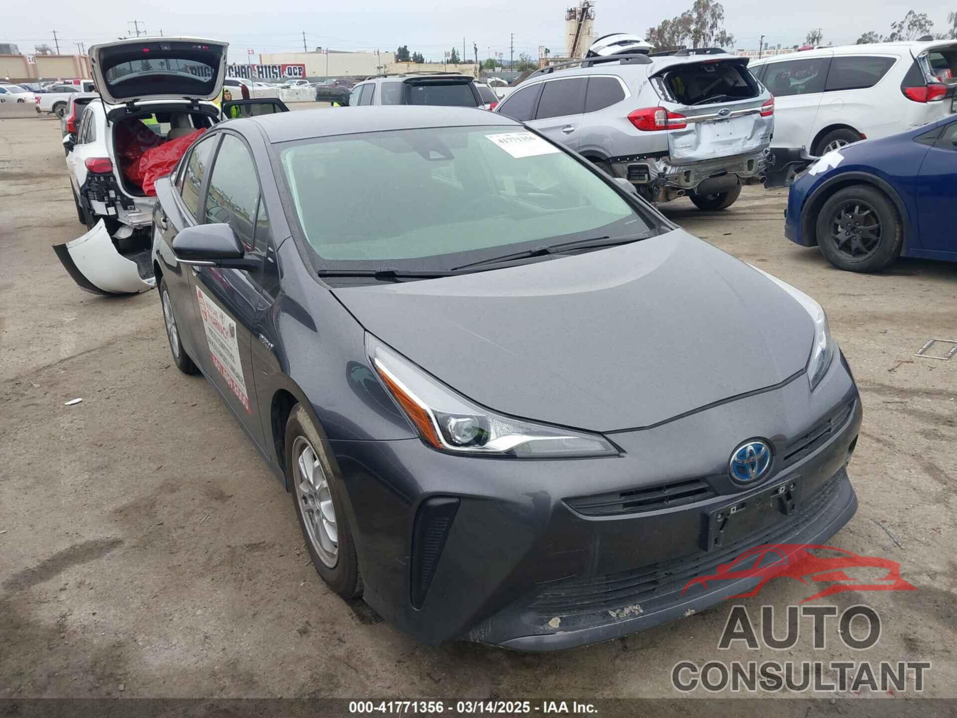 TOYOTA PRIUS 2022 - JTDKAMFU3N3190079