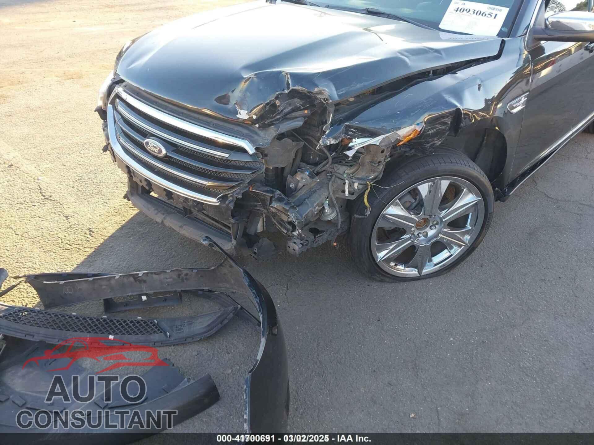 FORD TAURUS 2013 - 1FAHP2F85DG172423