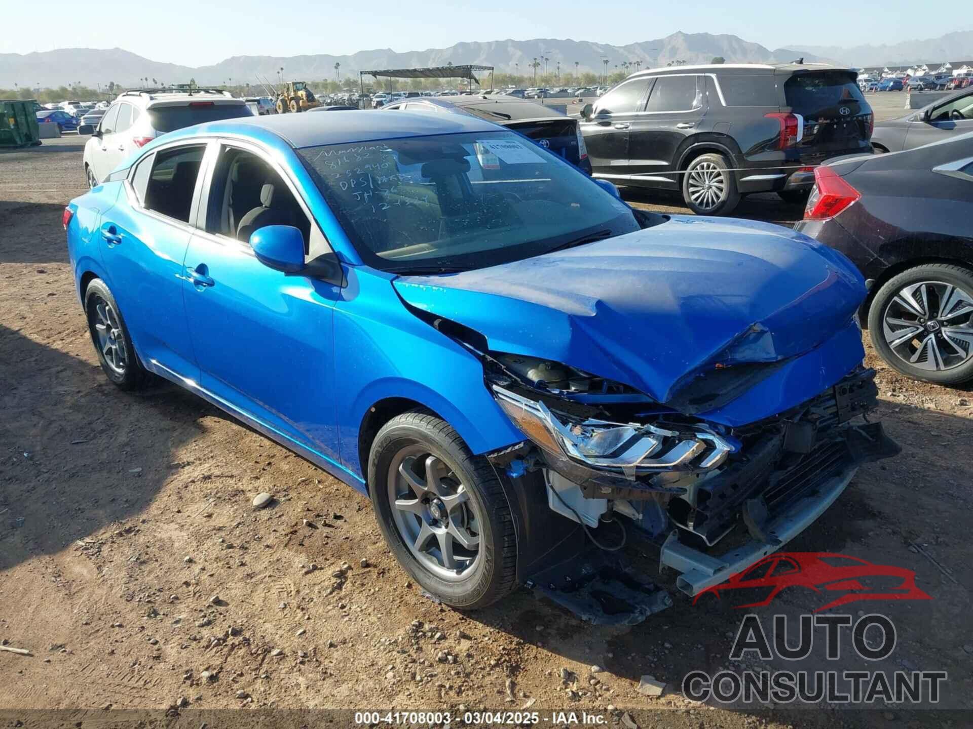 NISSAN SENTRA 2022 - 3N1AB8CV6NY252940