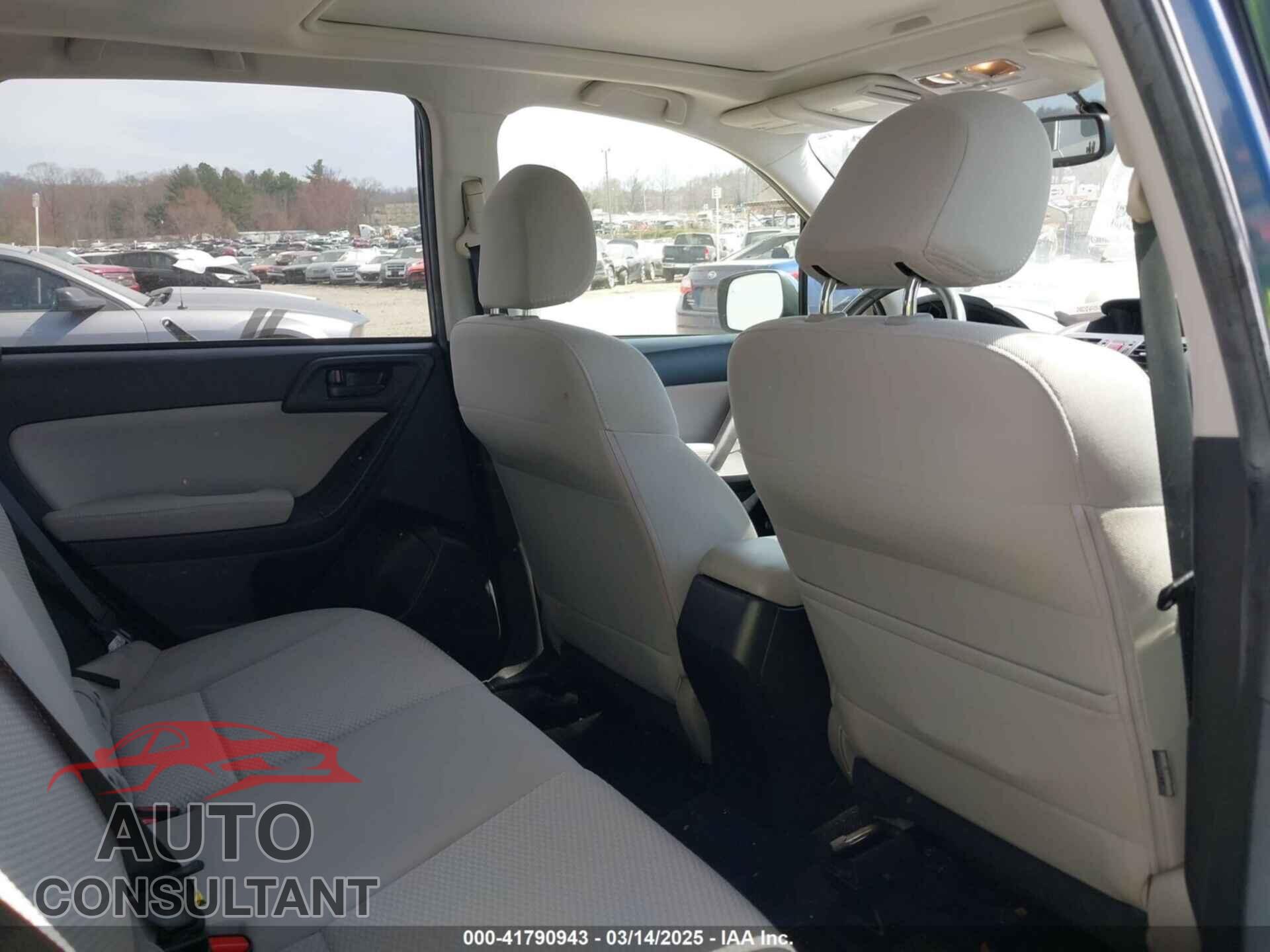 SUBARU FORESTER 2014 - JF2SJAEC0EH506212