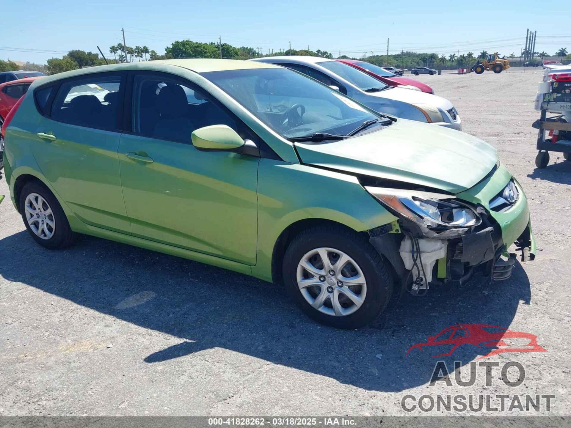 HYUNDAI ACCENT 2012 - KMHCT5AE7CU026387
