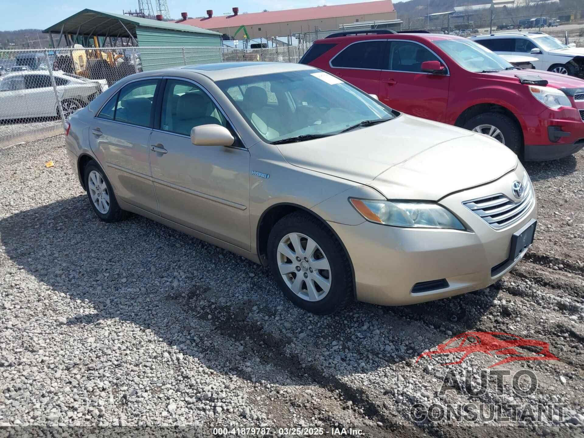 TOYOTA CAMRY HYBRID 2009 - 4T1BB46K39U078826