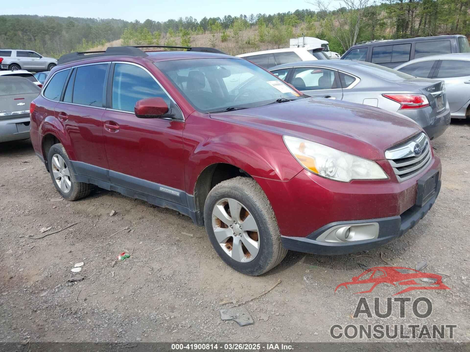 SUBARU OUTBACK 2012 - 4S4BRBGC0C3229450