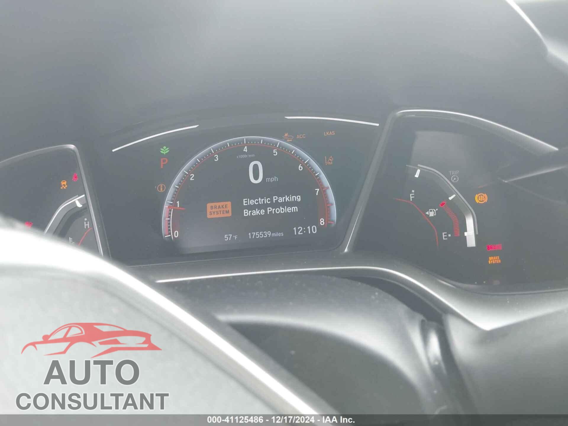 HONDA CIVIC 2019 - 2HGFC4B8XKH304643