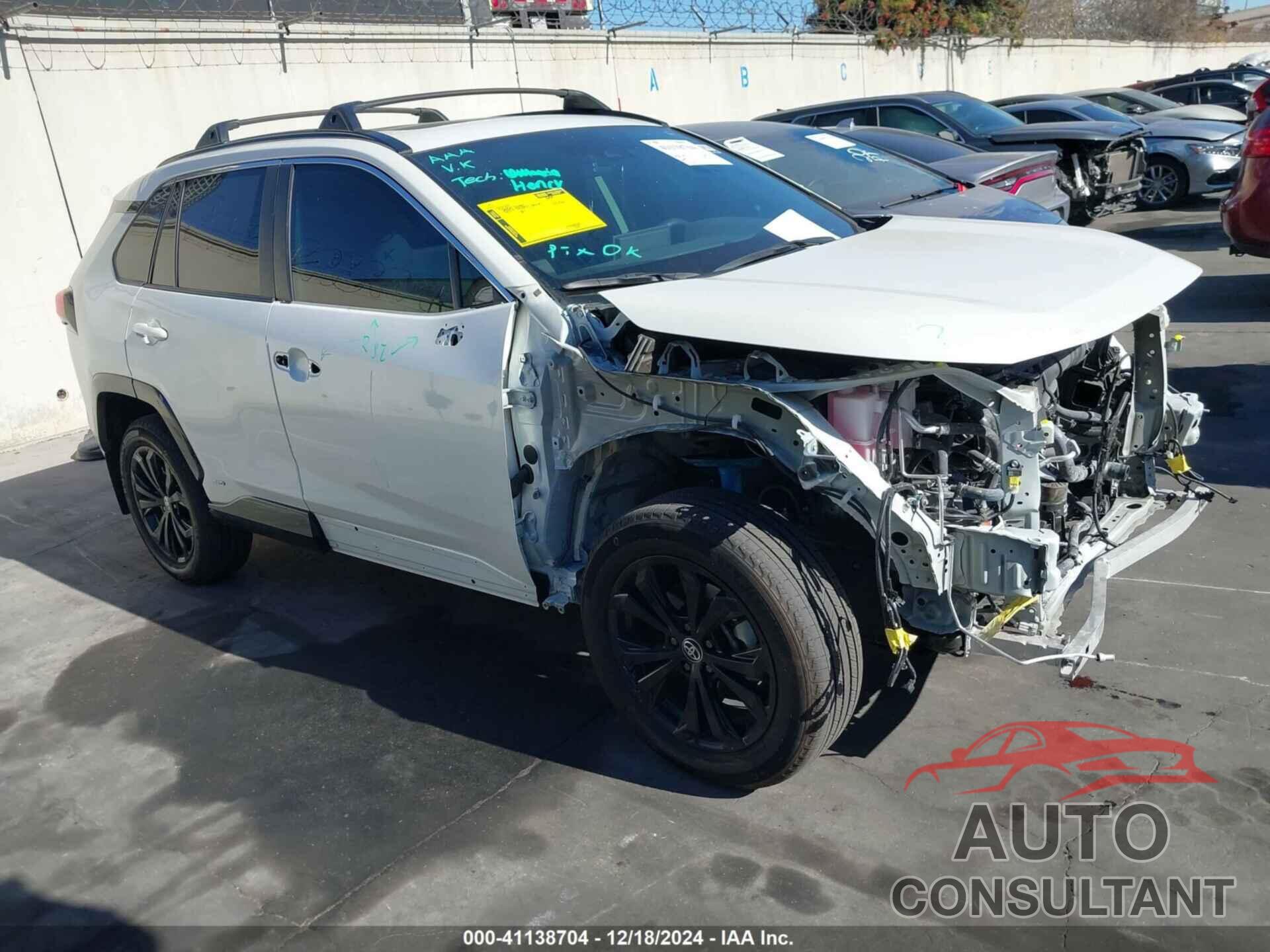 TOYOTA RAV4 HYBRID 2022 - 4T3T6RFV0NU078736