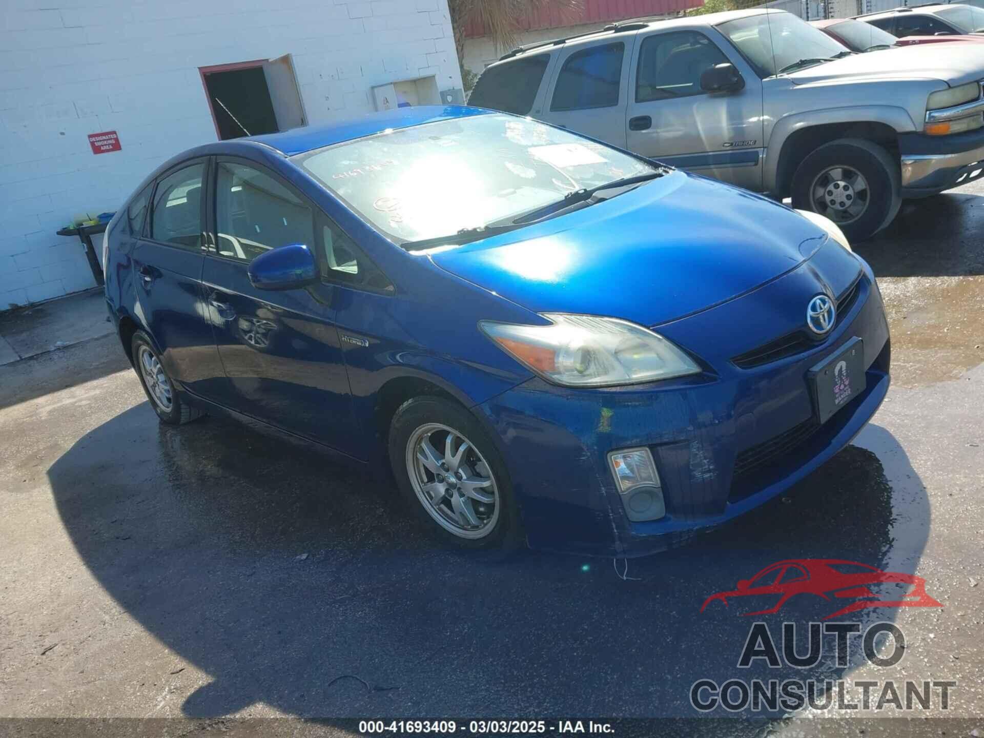 TOYOTA PRIUS 2010 - JTDKN3DU8A0242335