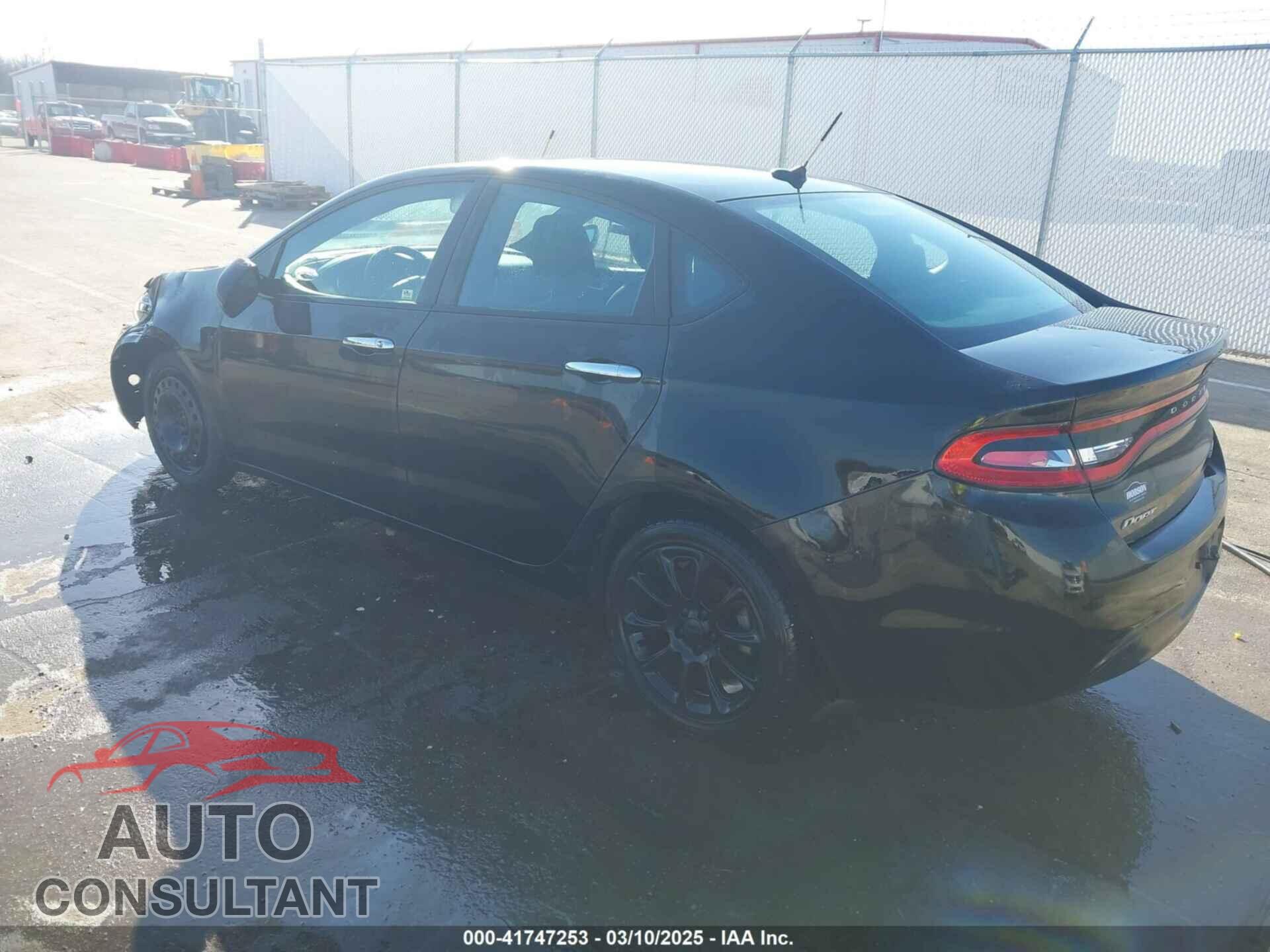 DODGE DART 2013 - 1C3CDFCA5DD132697