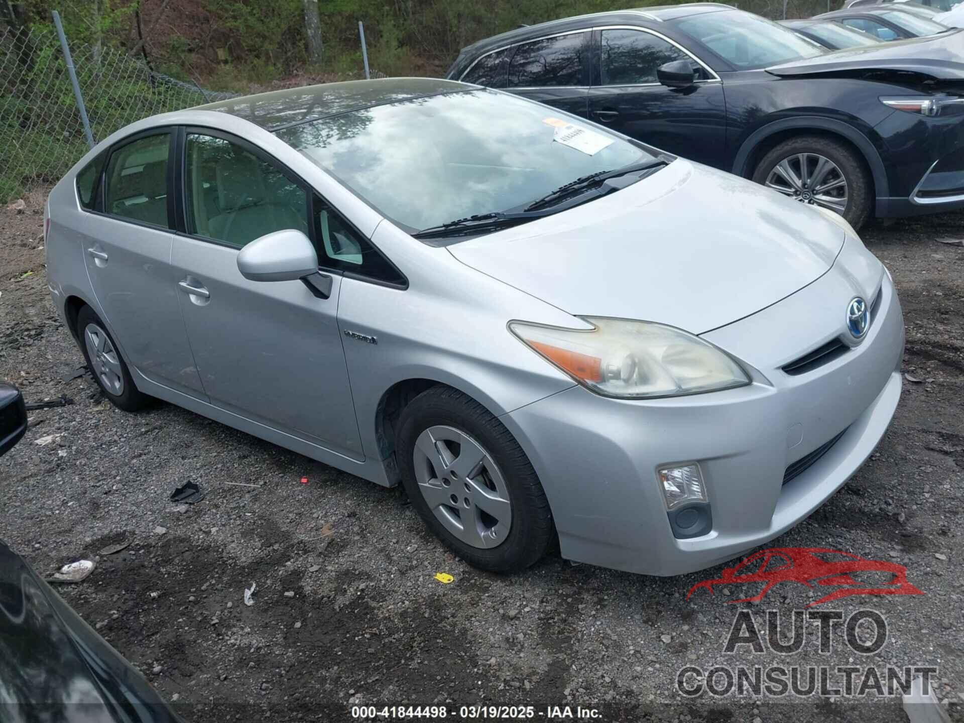 TOYOTA PRIUS 2011 - JTDKN3DU0B0266565