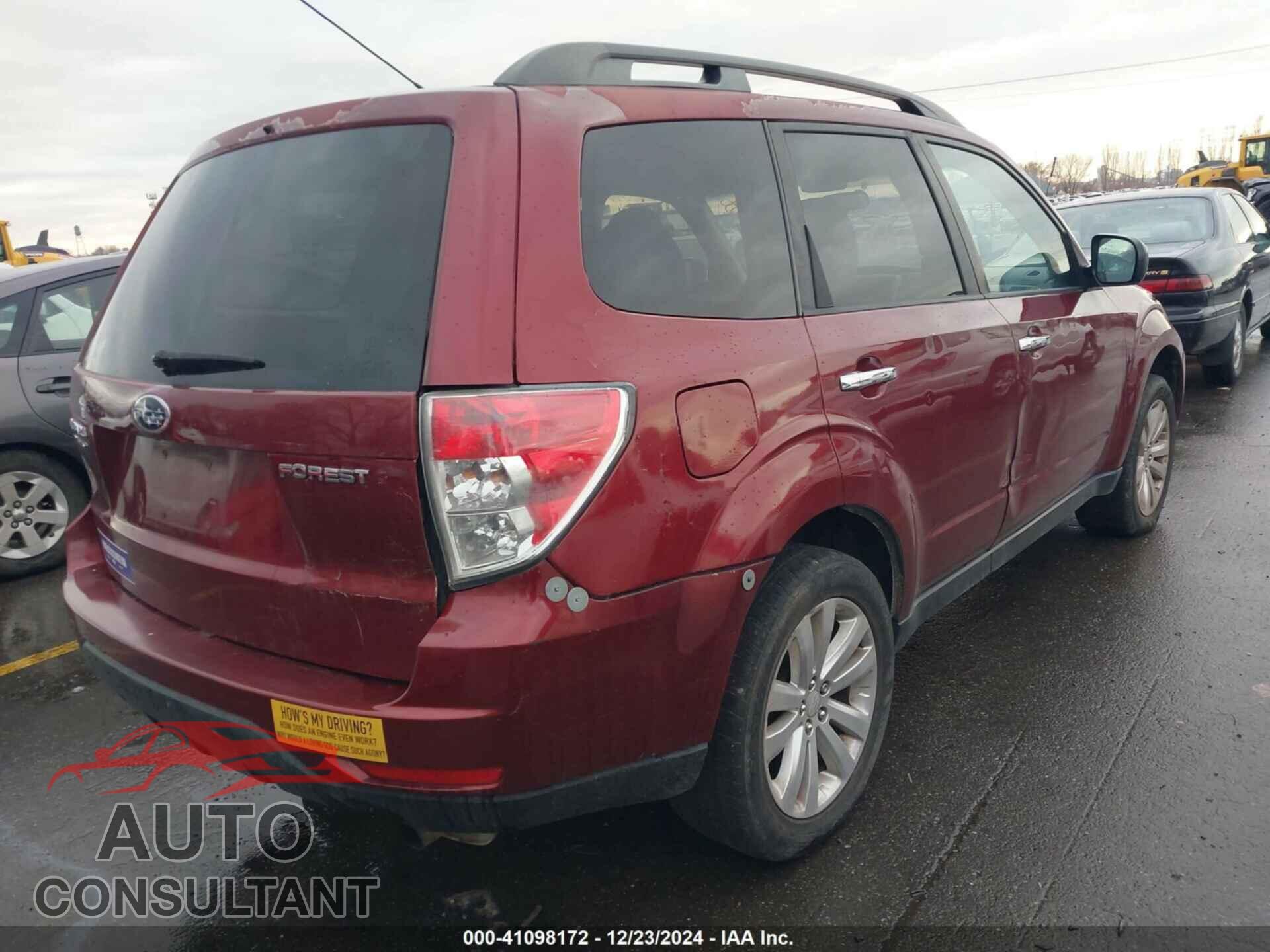 SUBARU FORESTER 2012 - JF2SHADC0CH465610