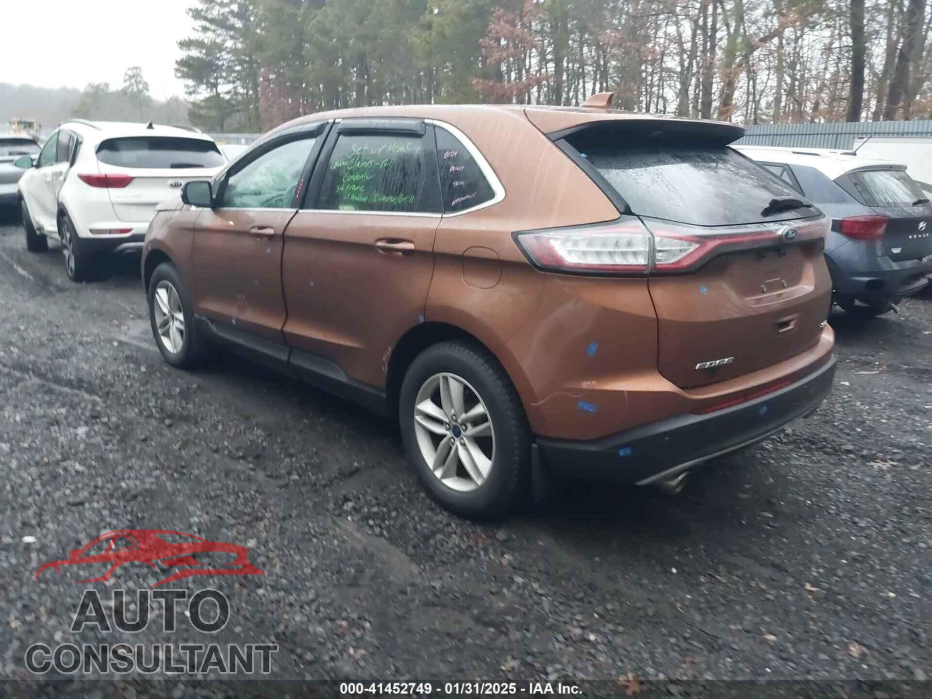 FORD EDGE 2017 - 2FMPK4J80HBC51174