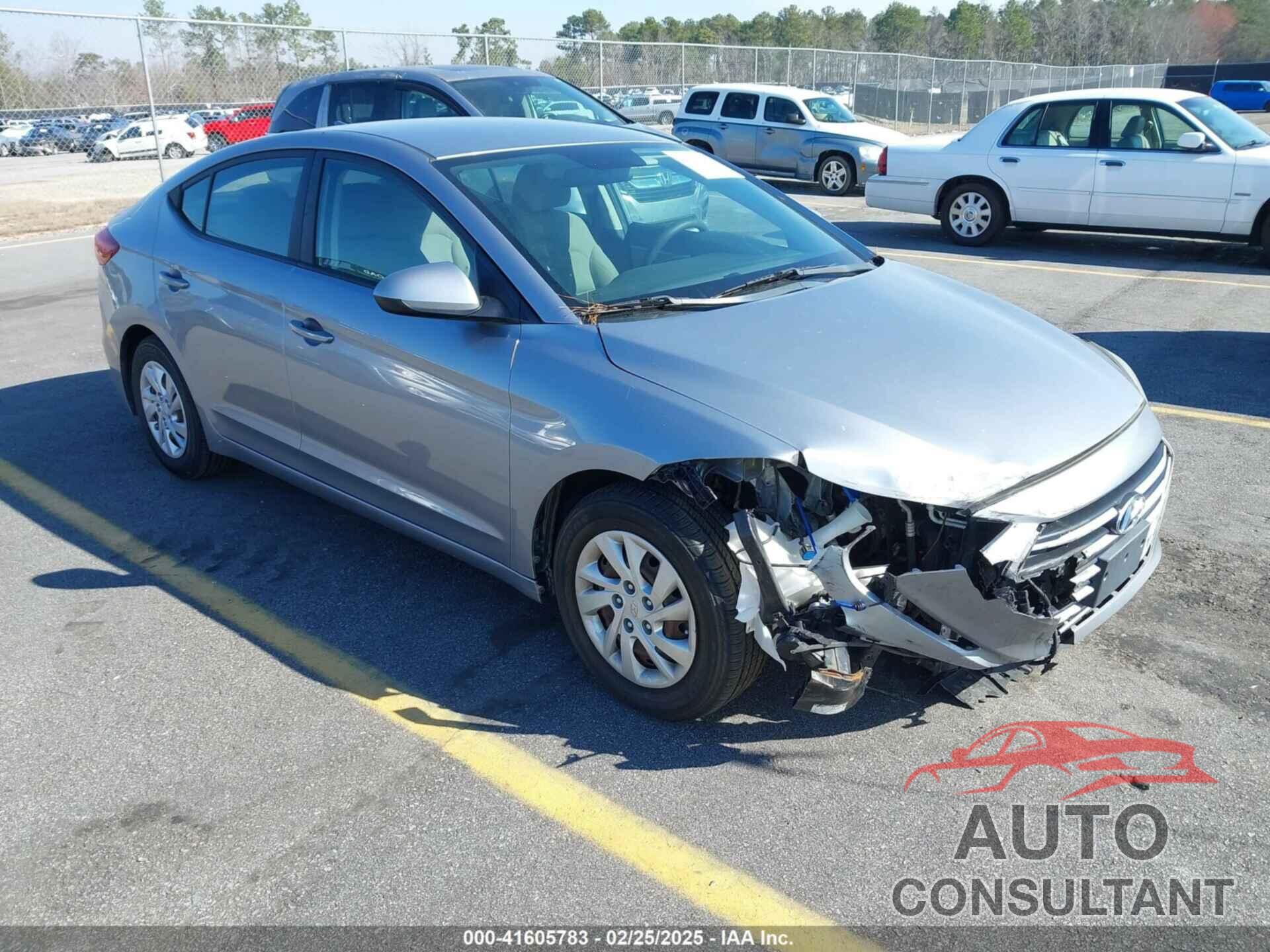 HYUNDAI ELANTRA 2017 - 5NPD74LF4HH139566
