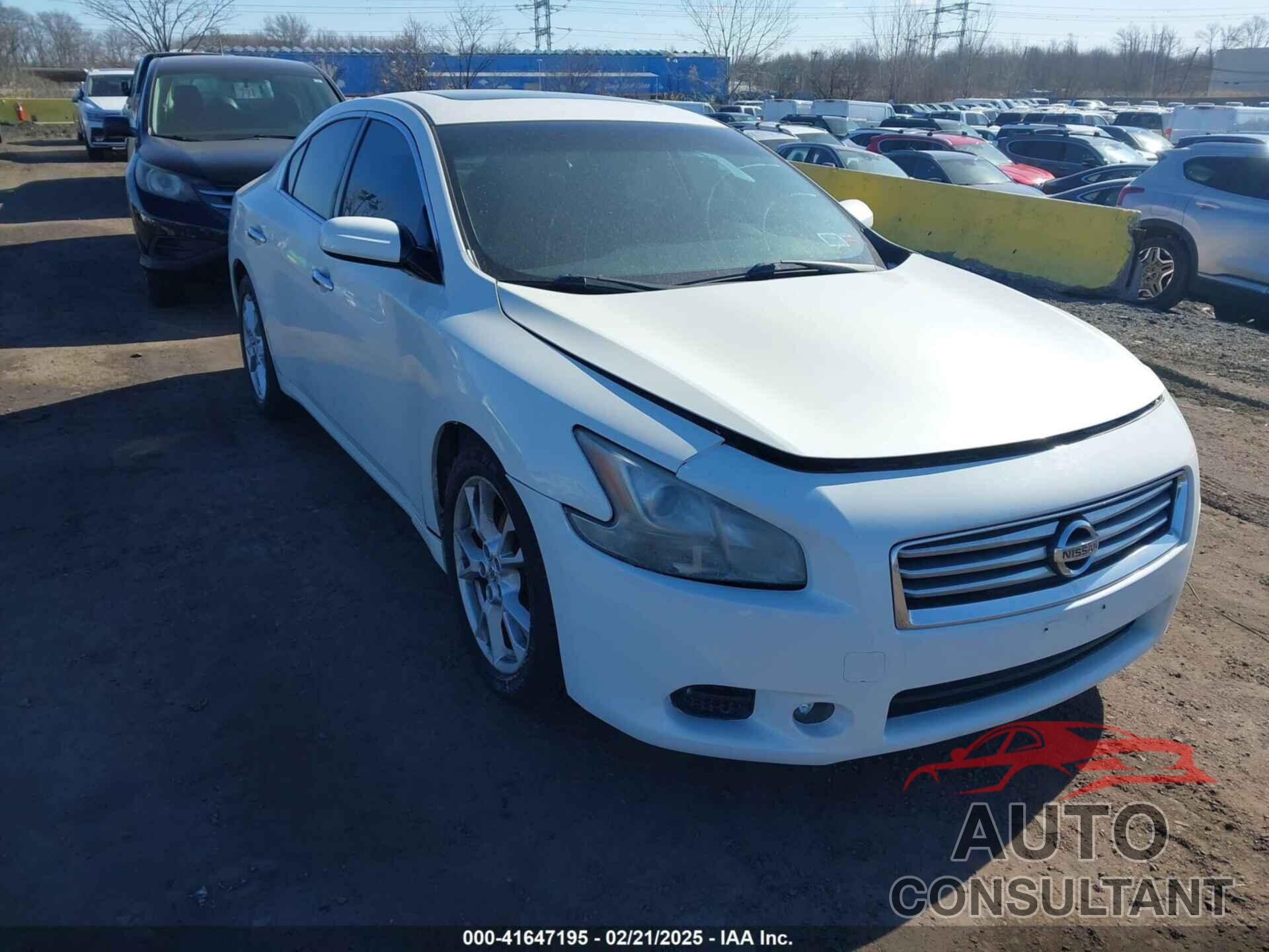 NISSAN MAXIMA 2013 - 1N4AA5AP4DC818514