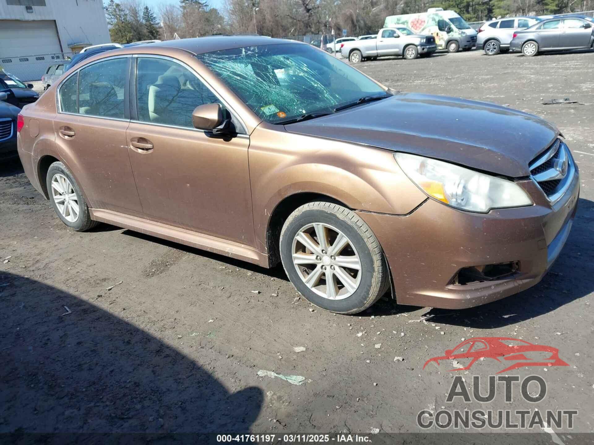 SUBARU LEGACY 2012 - 4S3BMBC66C3039610