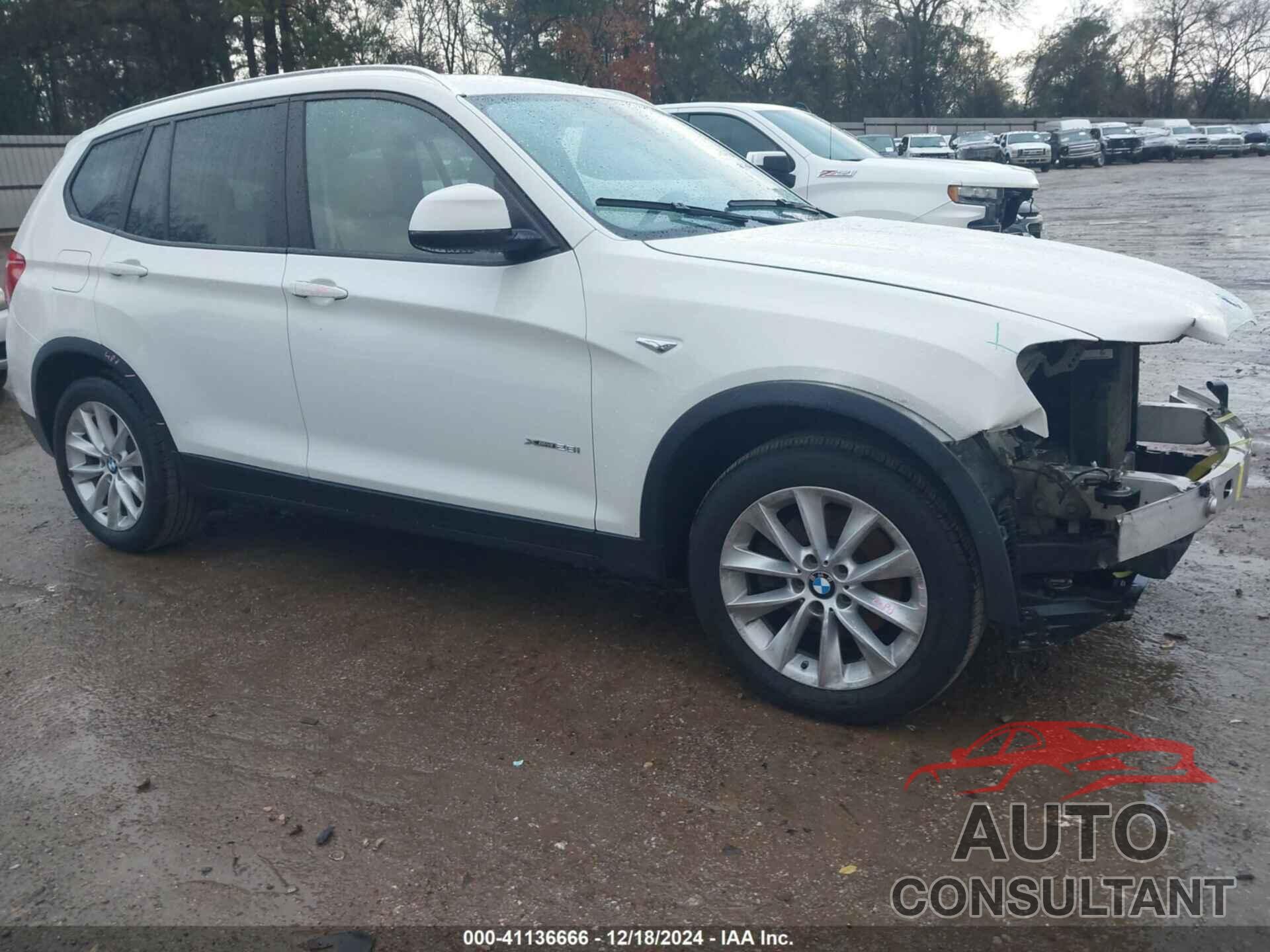 BMW X3 2017 - 5UXWX9C39H0T20704