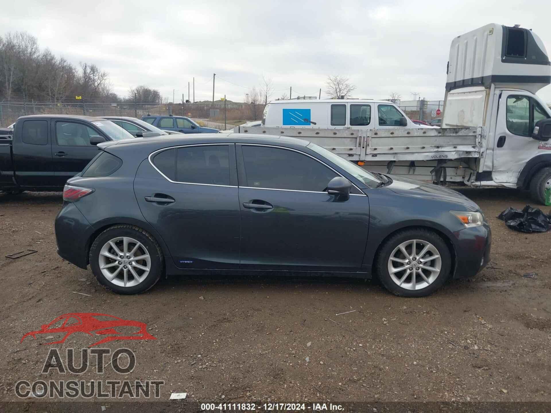 LEXUS CT 200H 2011 - JTHKD5BH3B2006197