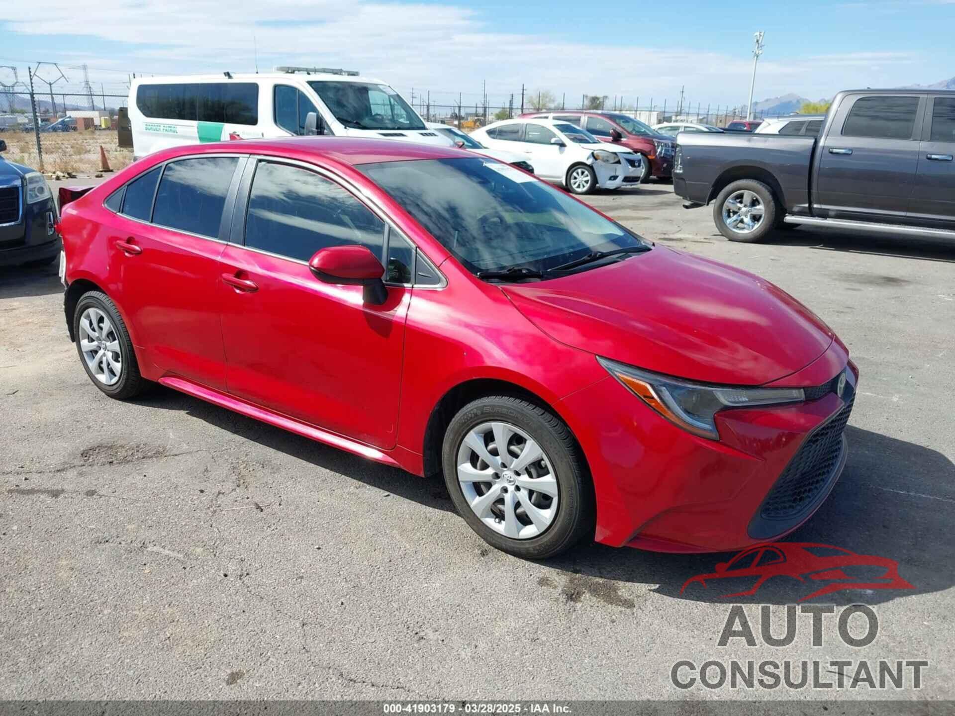 TOYOTA COROLLA 2021 - JTDEPMAE7MJ133972