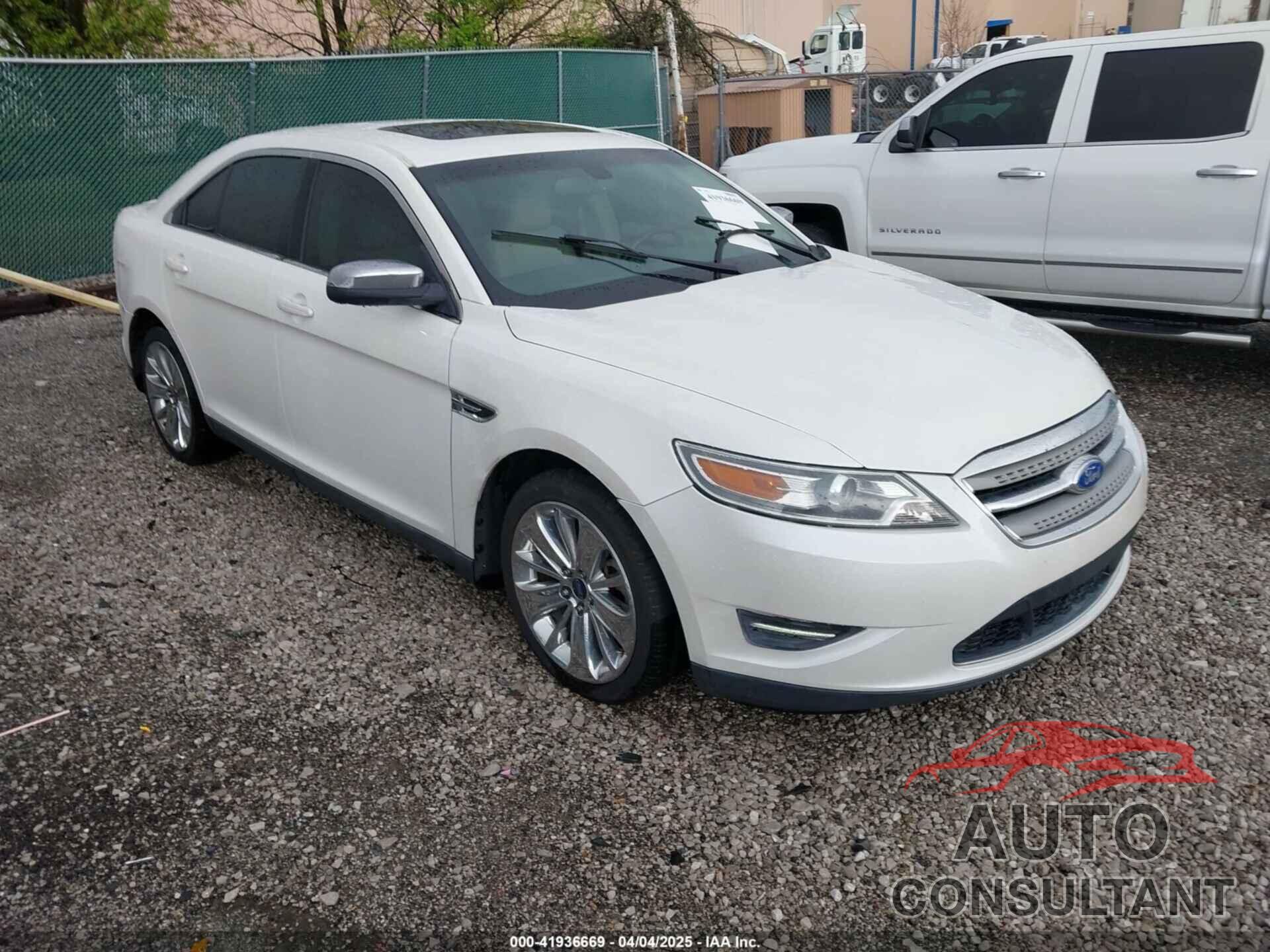 FORD TAURUS 2012 - 1FAHP2FW6CG108730
