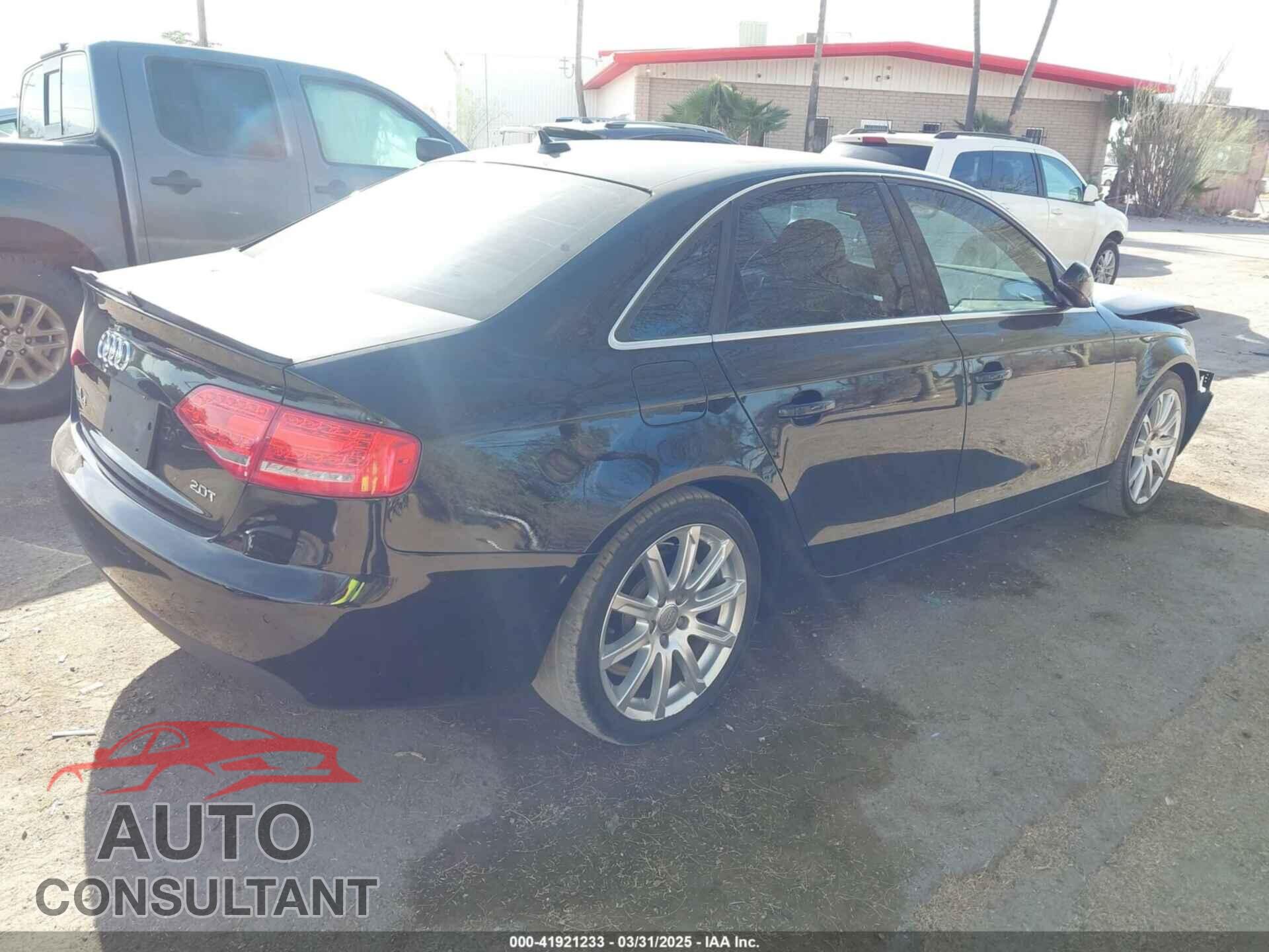 AUDI A4 2011 - WAUEFAFL8BN046500