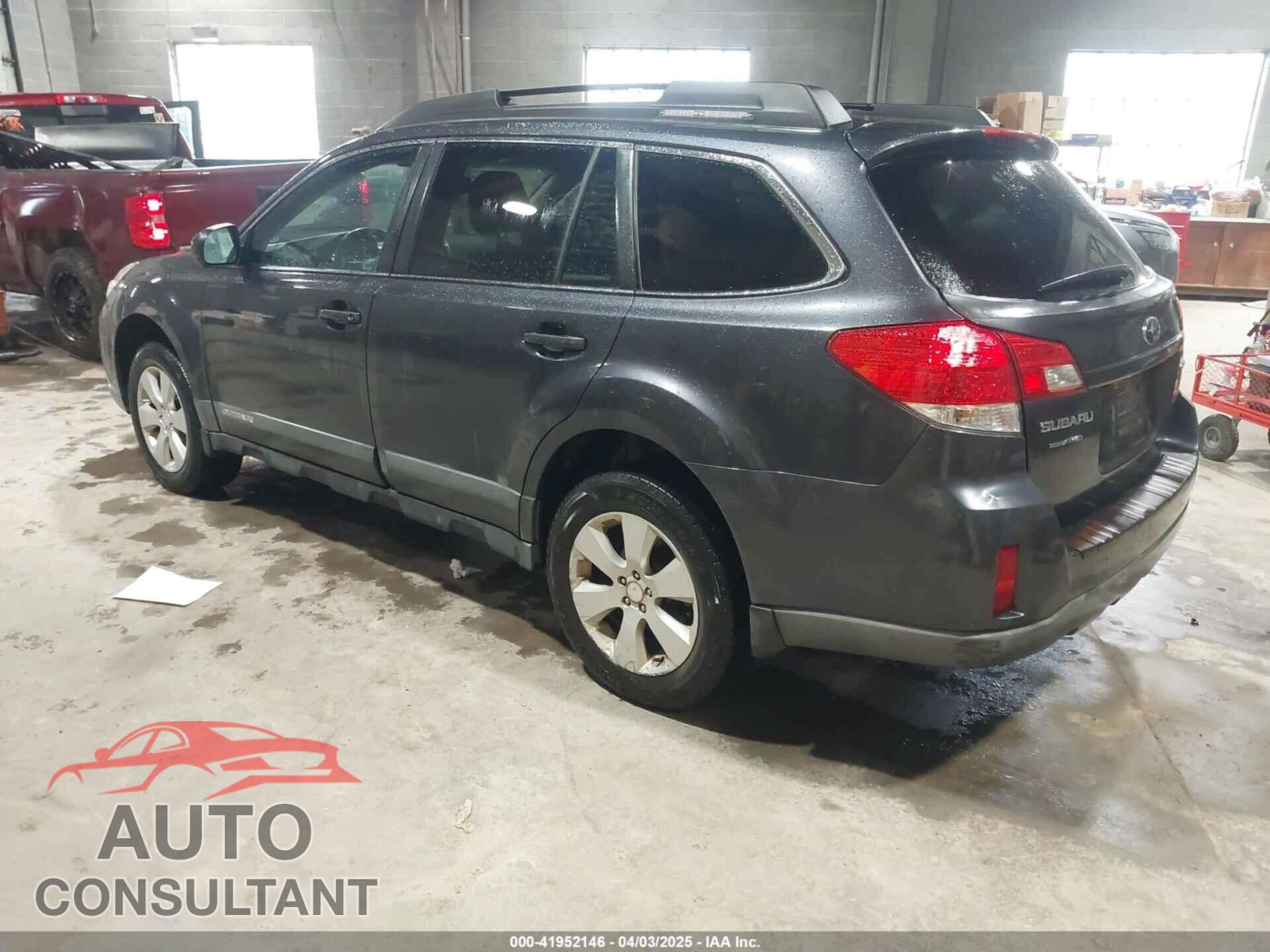 SUBARU OUTBACK 2011 - 4S4BRBGC6B3346772