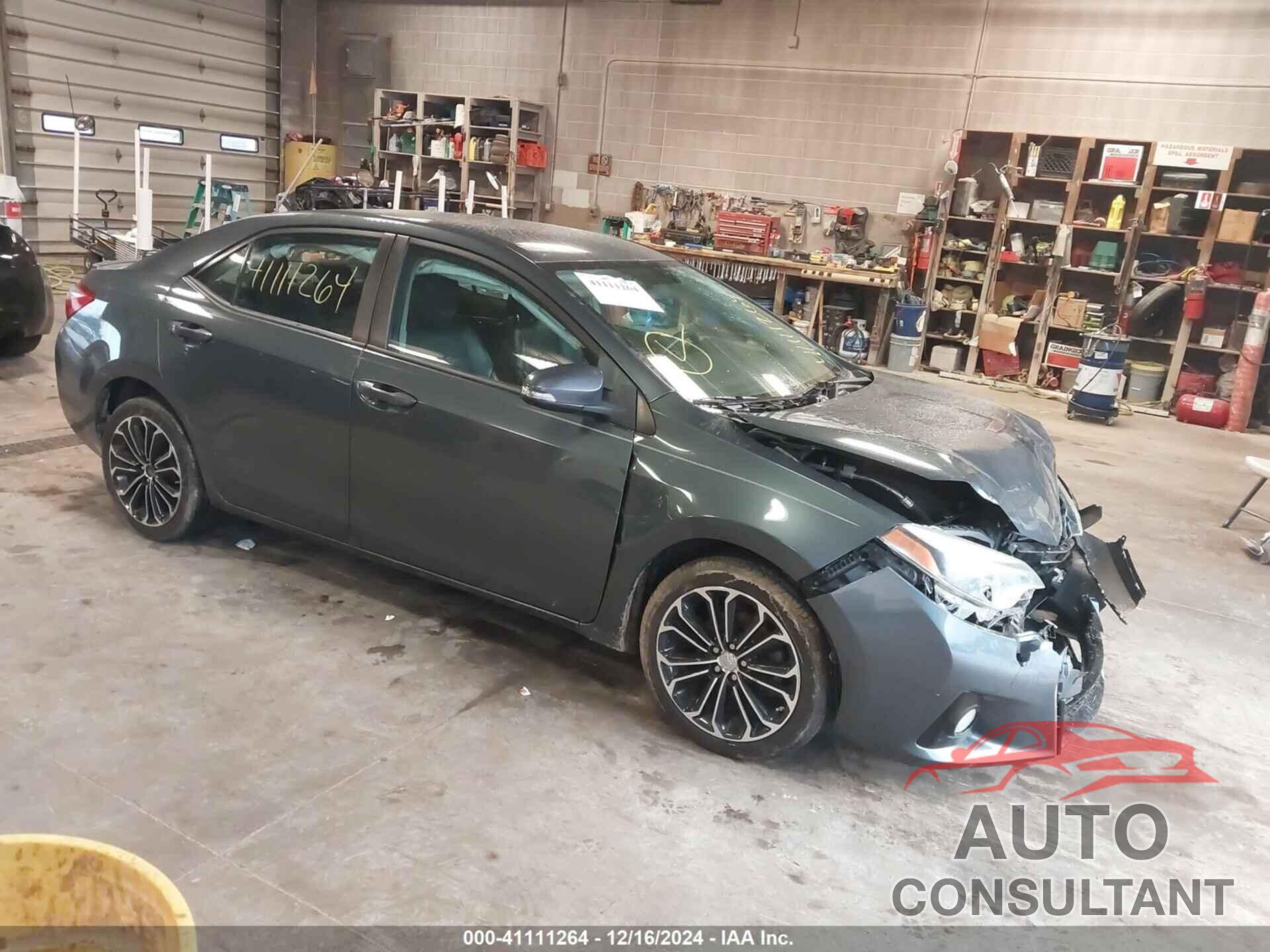 TOYOTA COROLLA 2015 - 2T1BURHE4FC406492
