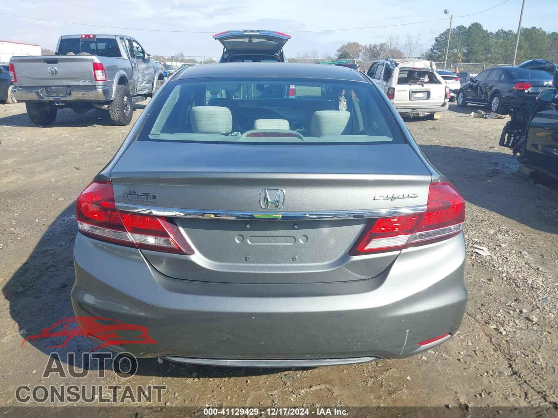 HONDA CIVIC 2013 - 19XFB2F55DE093405