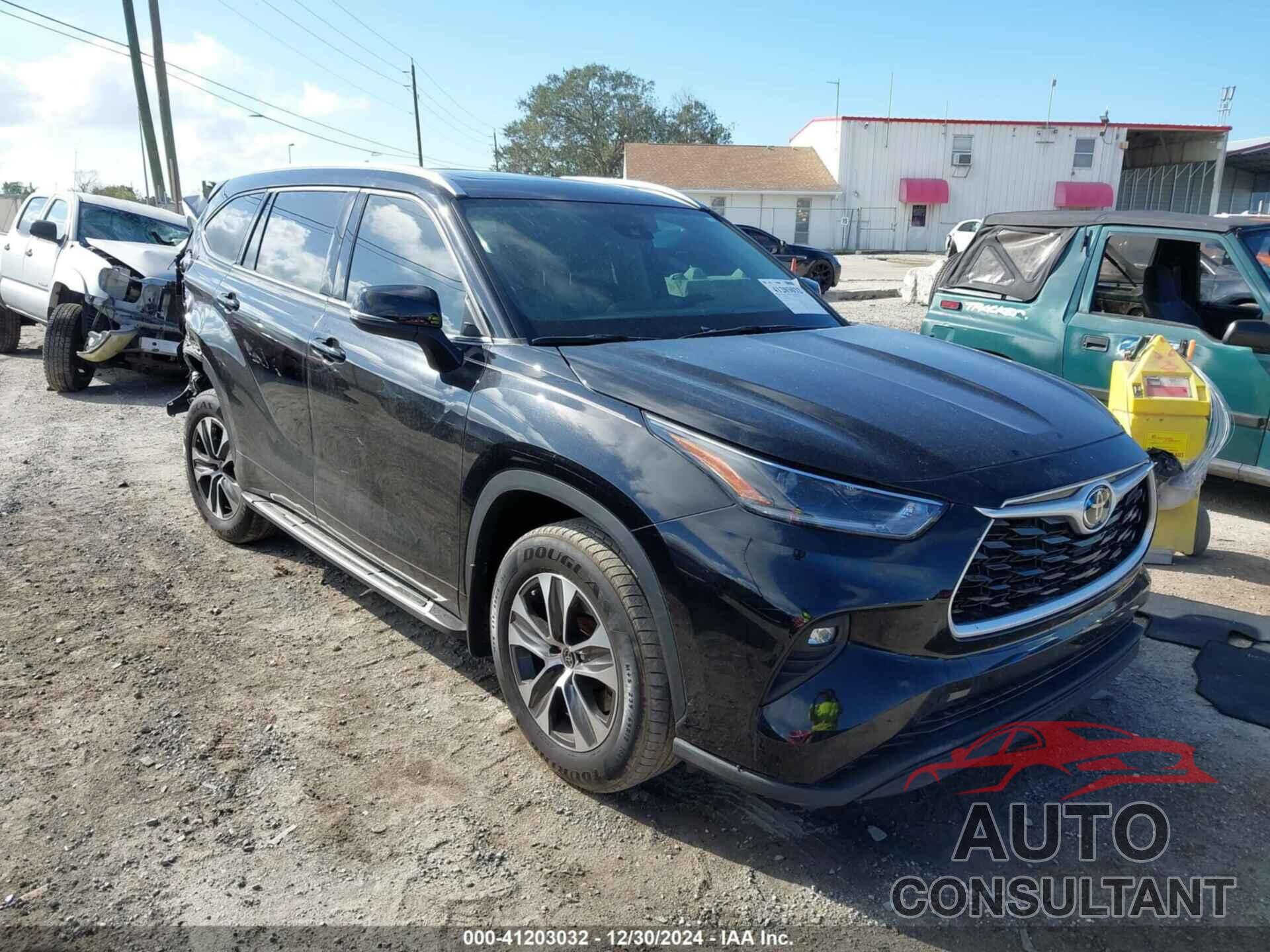 TOYOTA HIGHLANDER 2021 - 5TDGZRAH5MS536958