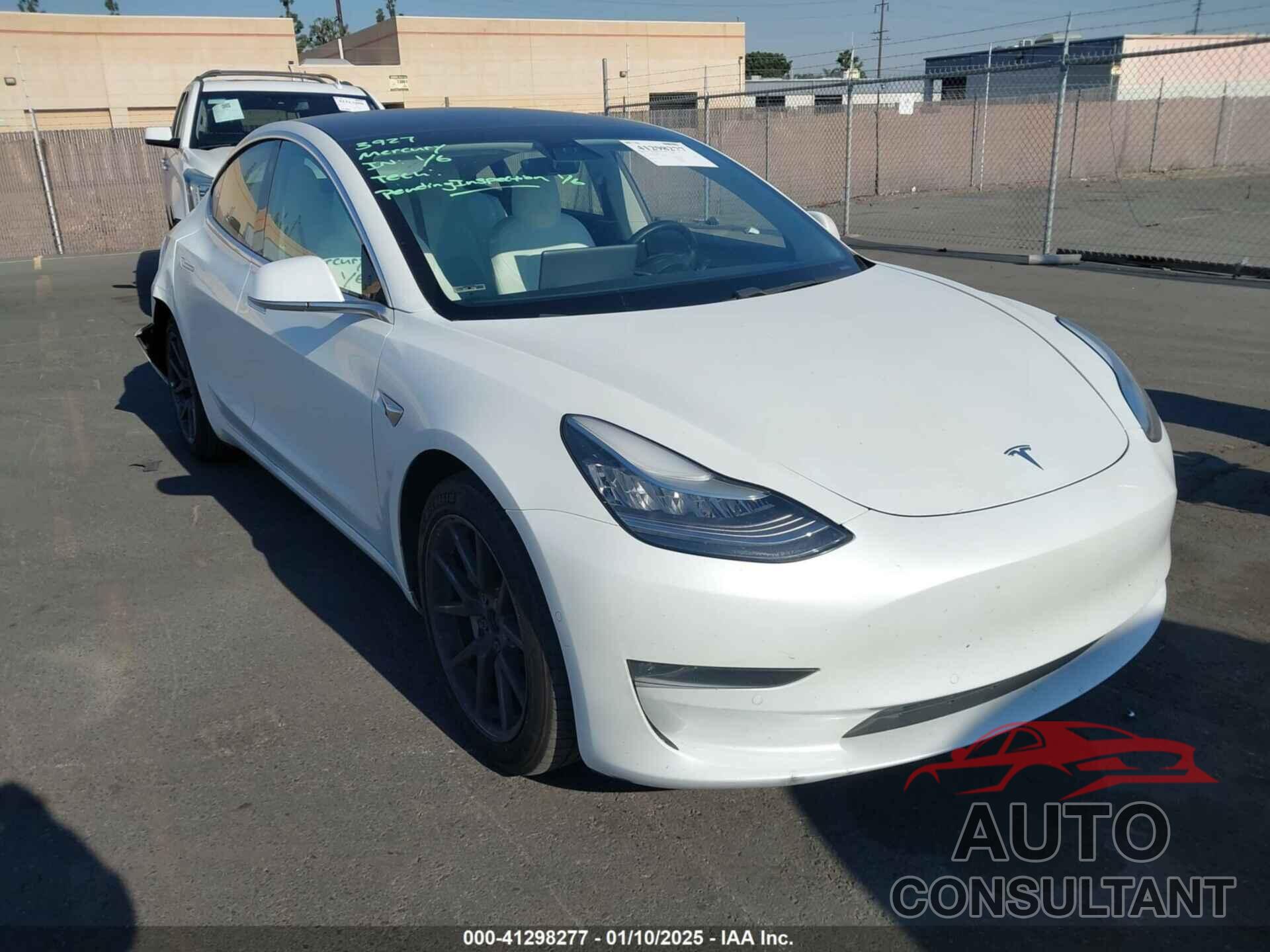 TESLA MODEL 3 2019 - 5YJ3E1EB0KF494721