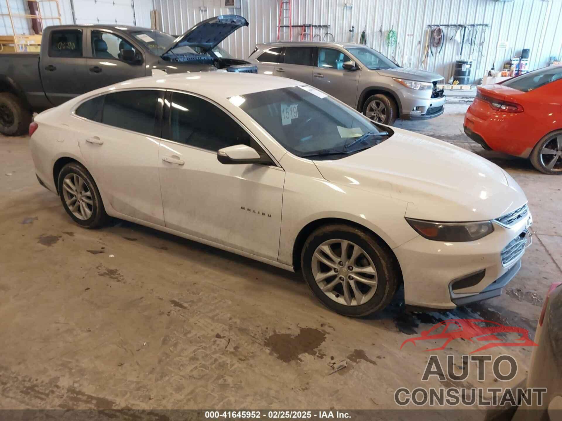 CHEVROLET MALIBU 2017 - 1G1ZE5ST1HF136099