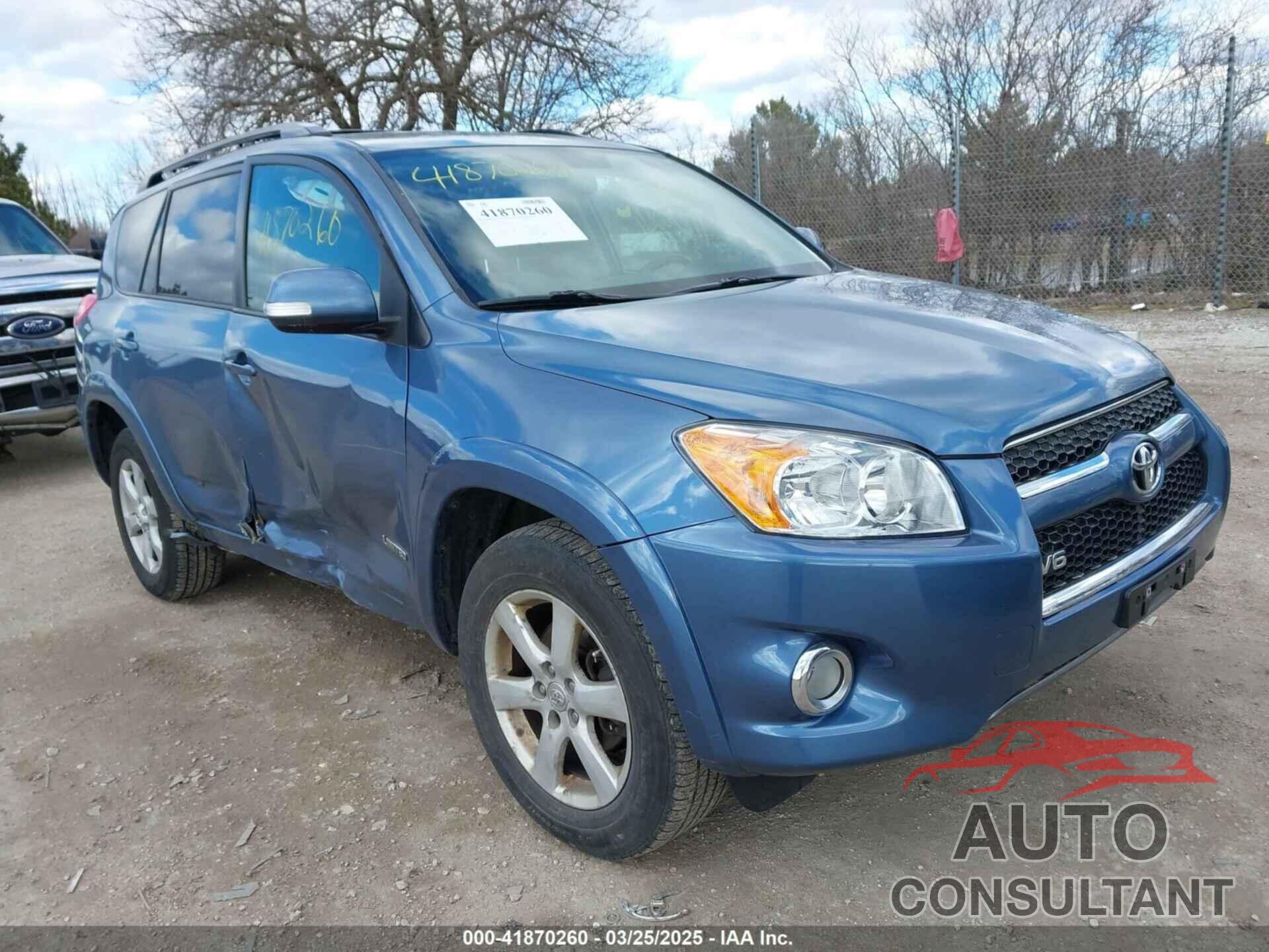 TOYOTA RAV4 2011 - 2T3DK4DVXBW059371