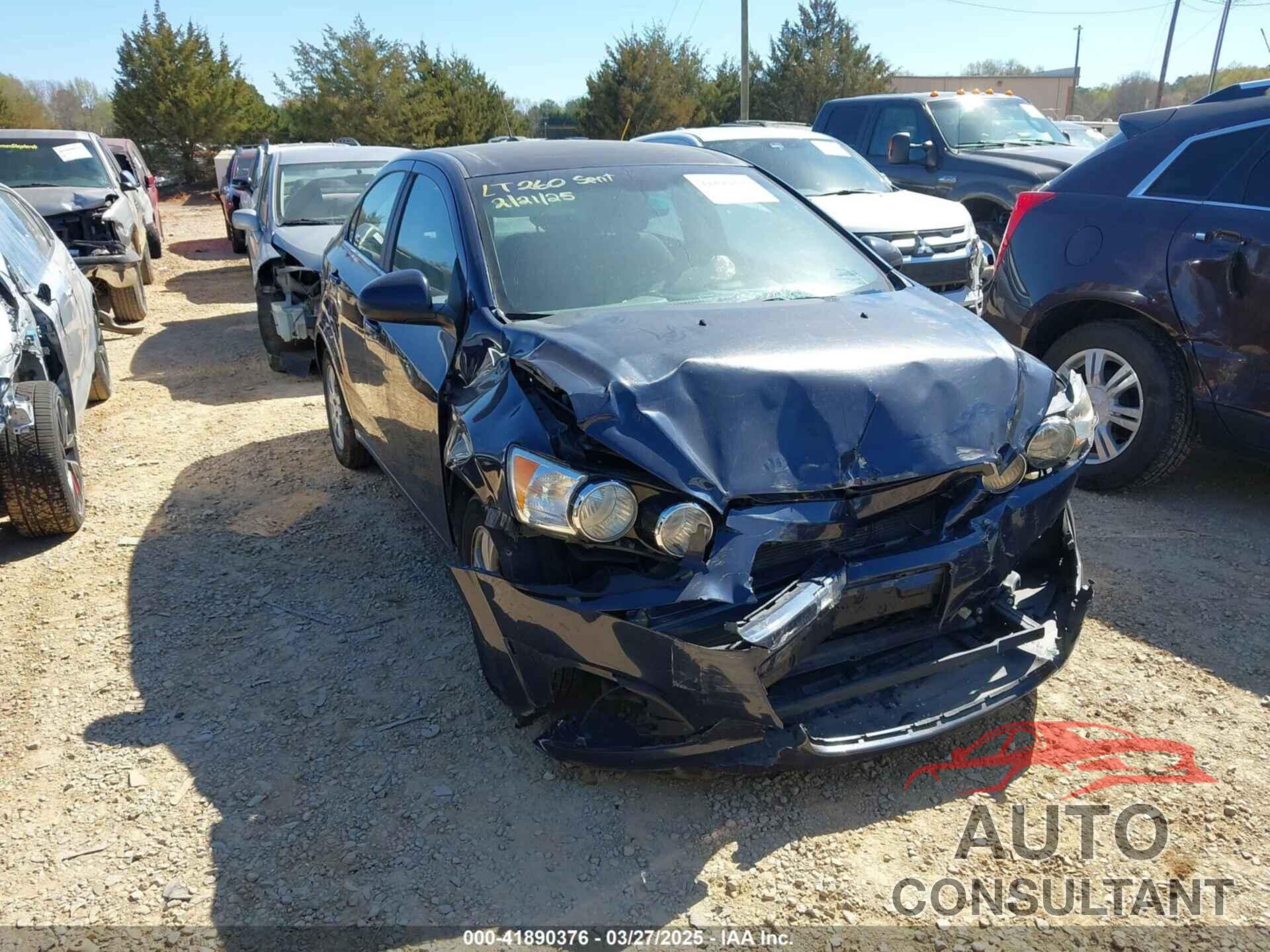 CHEVROLET SONIC 2016 - 1G1JC5SH8G4157766