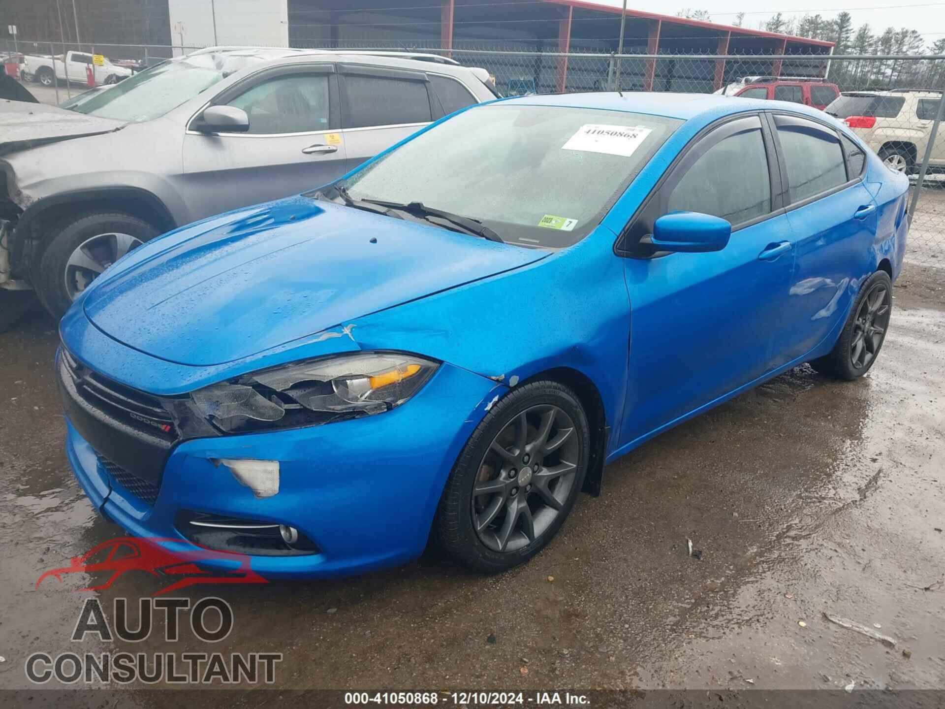 DODGE DART 2015 - 1C3CDFBB0FD346980