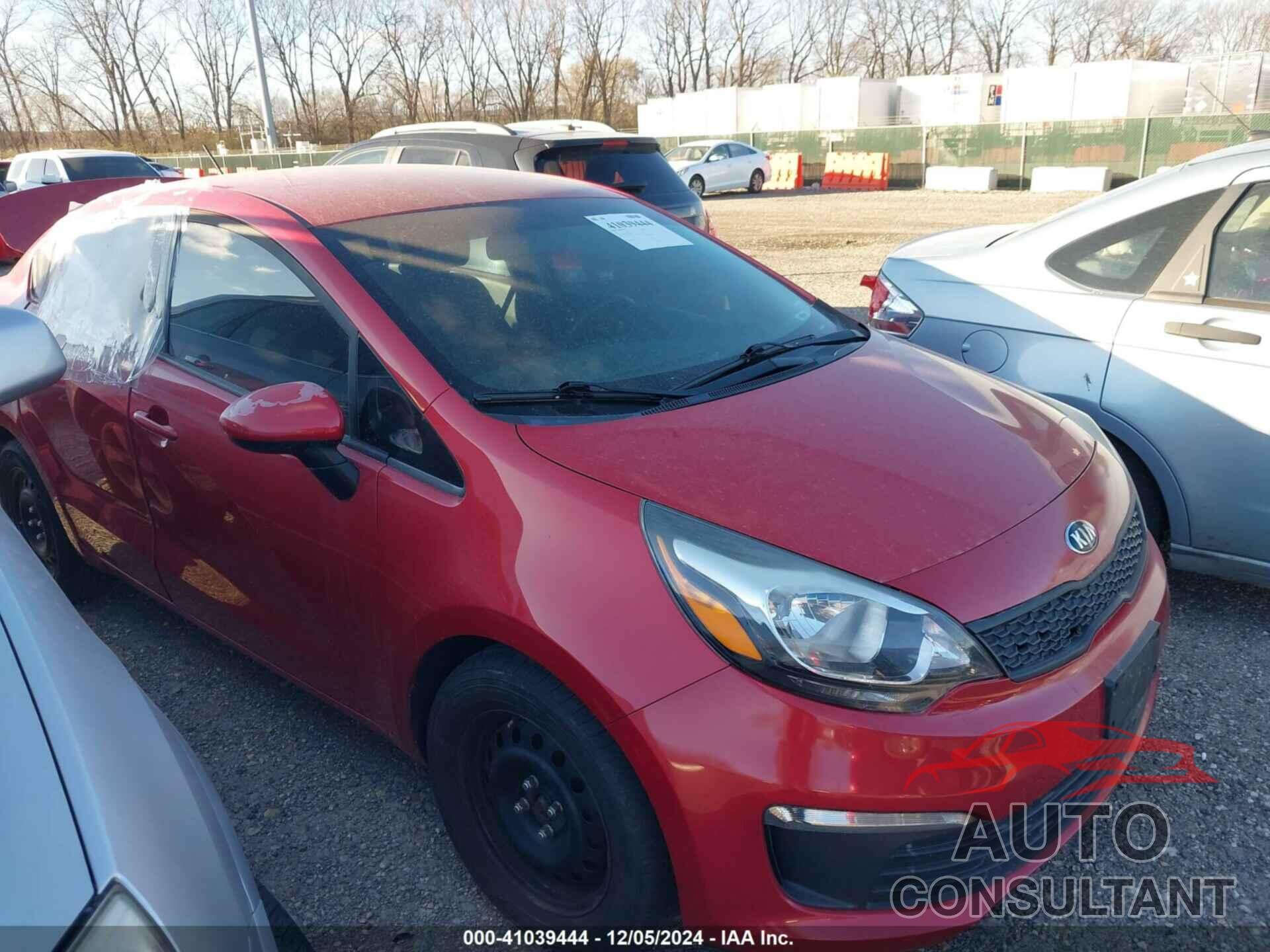 KIA RIO 2017 - KNADM4A31H6029907
