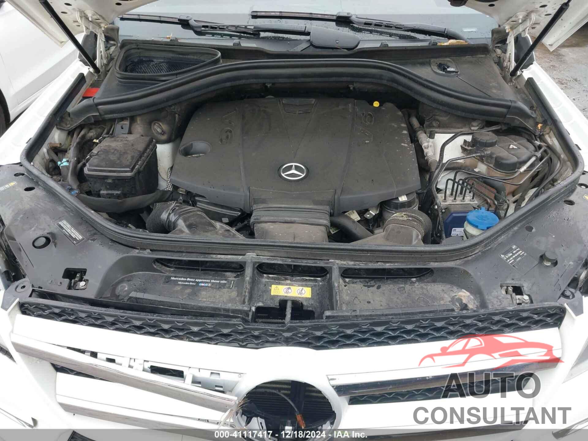 MERCEDES-BENZ GL 350 BLUETEC 2015 - 4JGDF2EE5FA454033