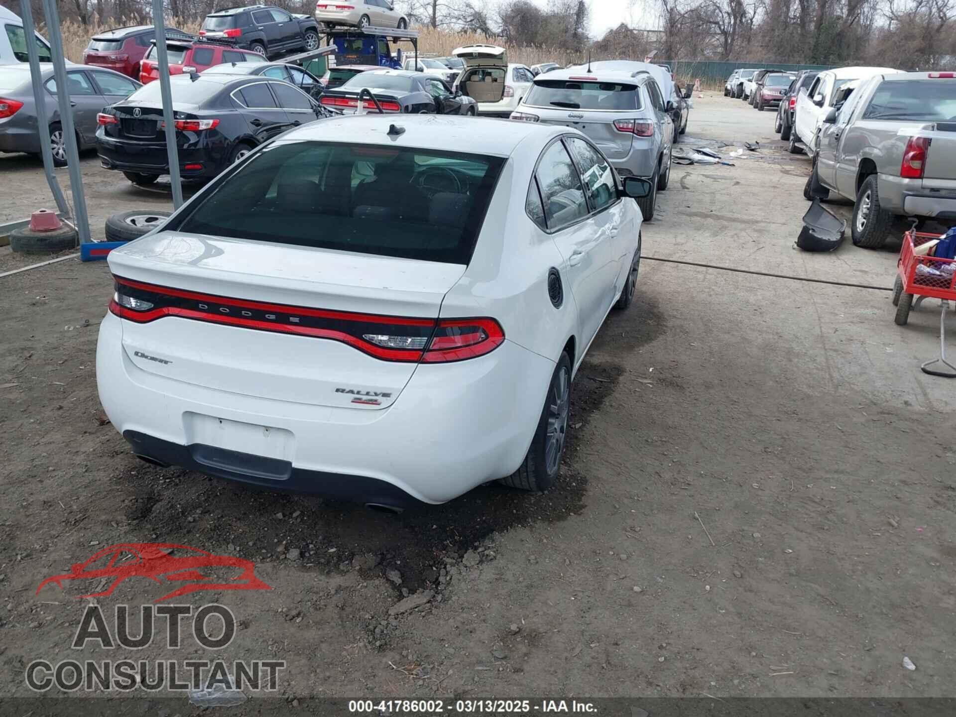 DODGE DART 2014 - 1C3CDFBB6ED670255