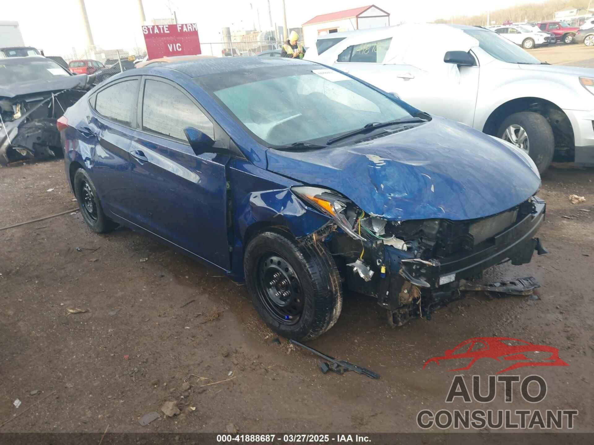 HYUNDAI ELANTRA 2016 - 5NPDH4AE0GH787931