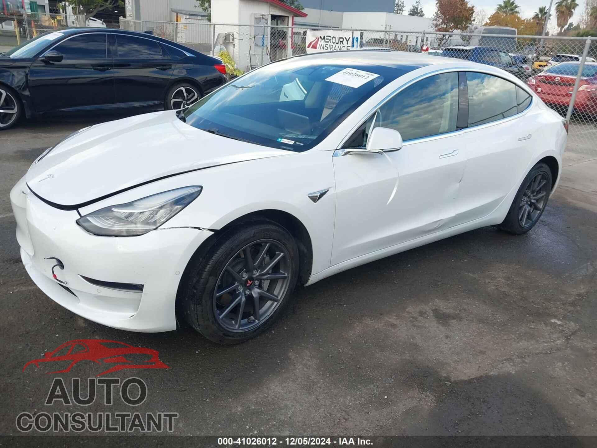 TESLA MODEL 3 2019 - 5YJ3E1EA8KF401595