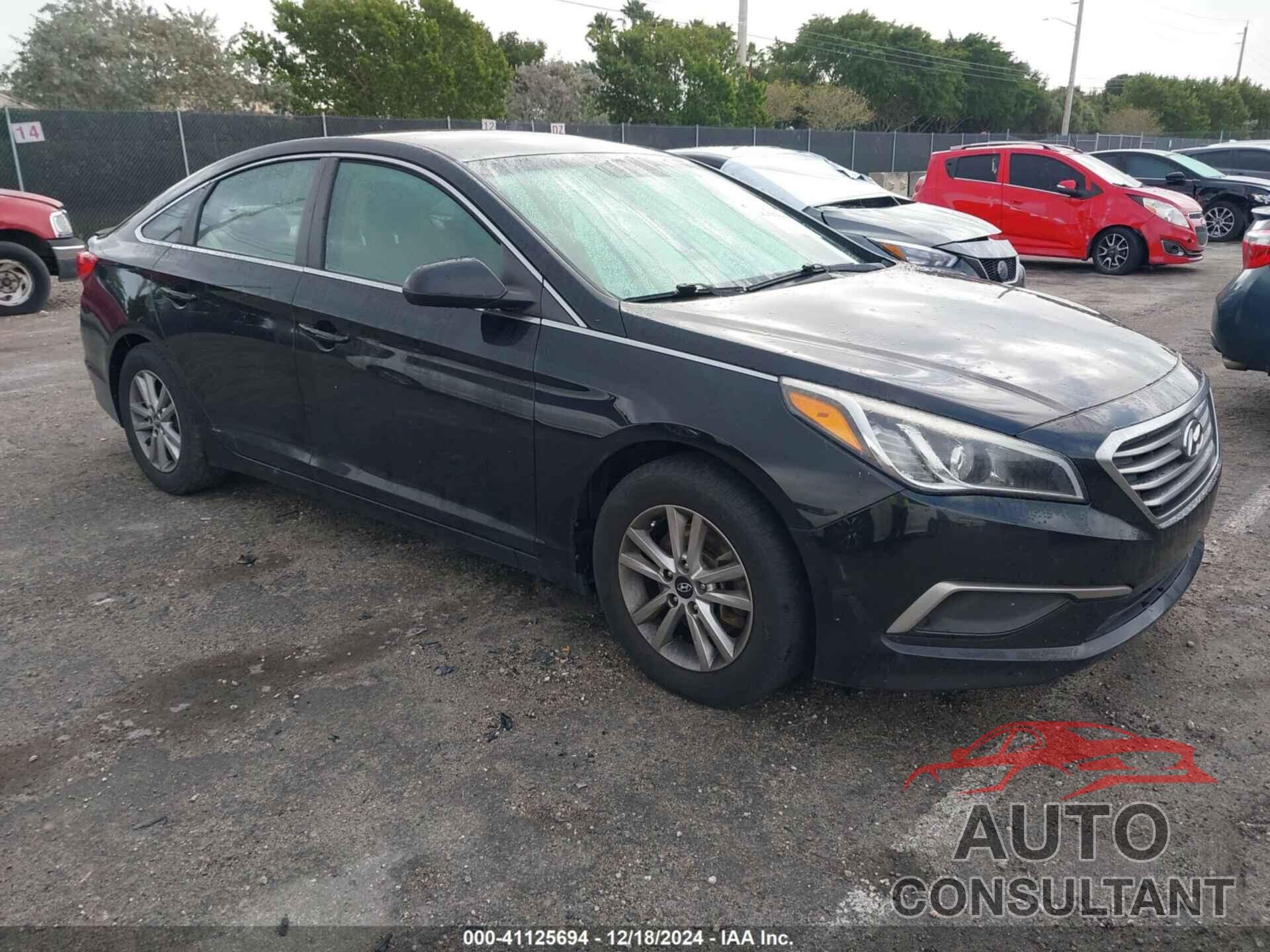 HYUNDAI SONATA 2017 - 5NPE24AF7HH480255
