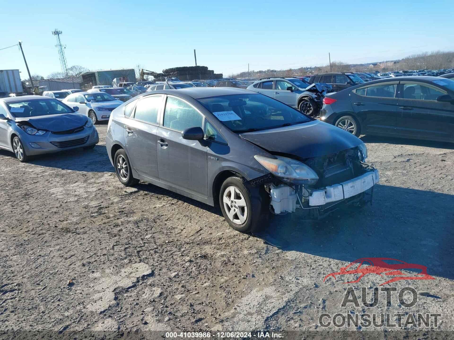 TOYOTA PRIUS 2010 - JTDKN3DU5A0081300