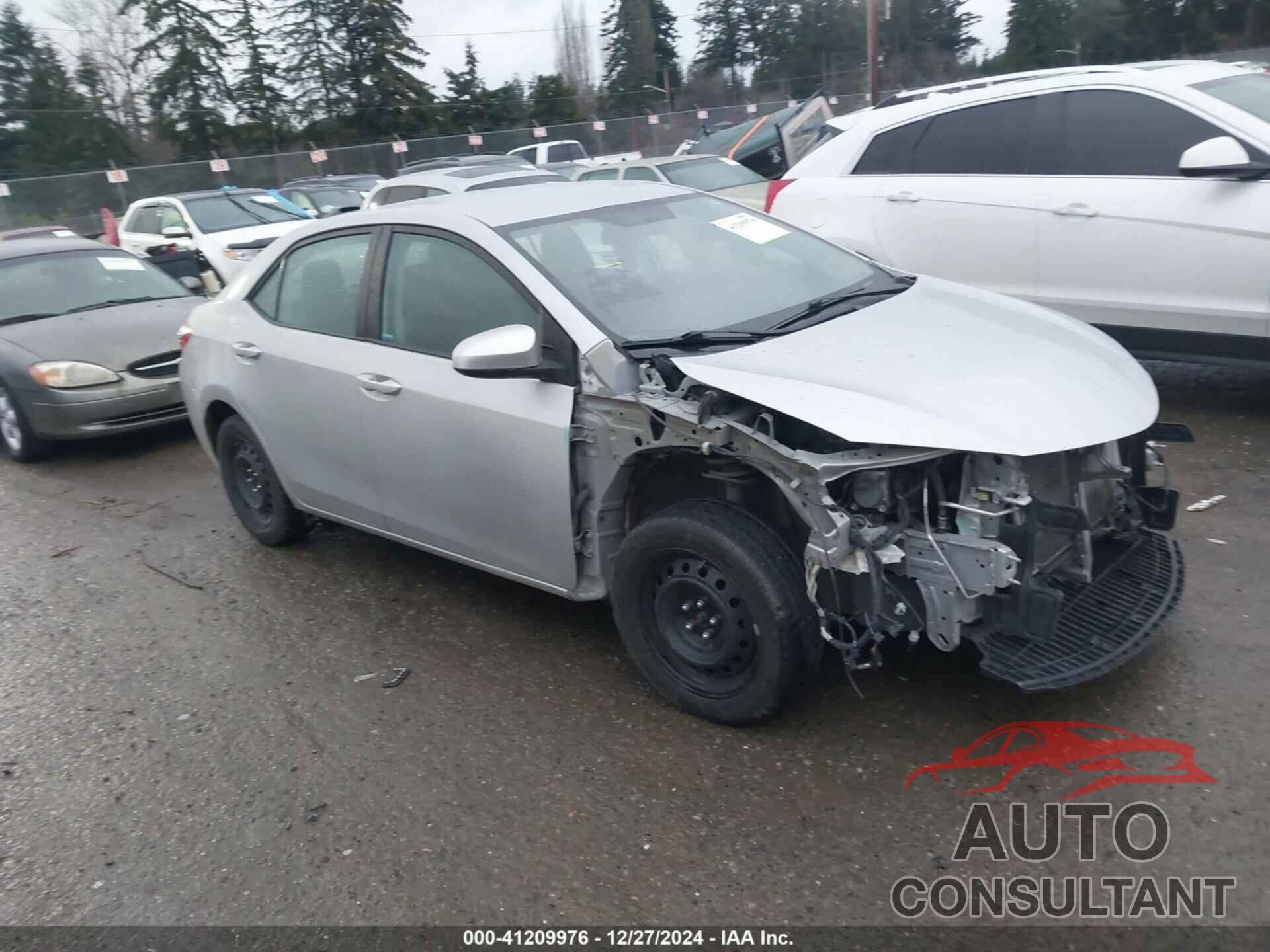 TOYOTA COROLLA 2014 - 2T1BURHE7EC072683