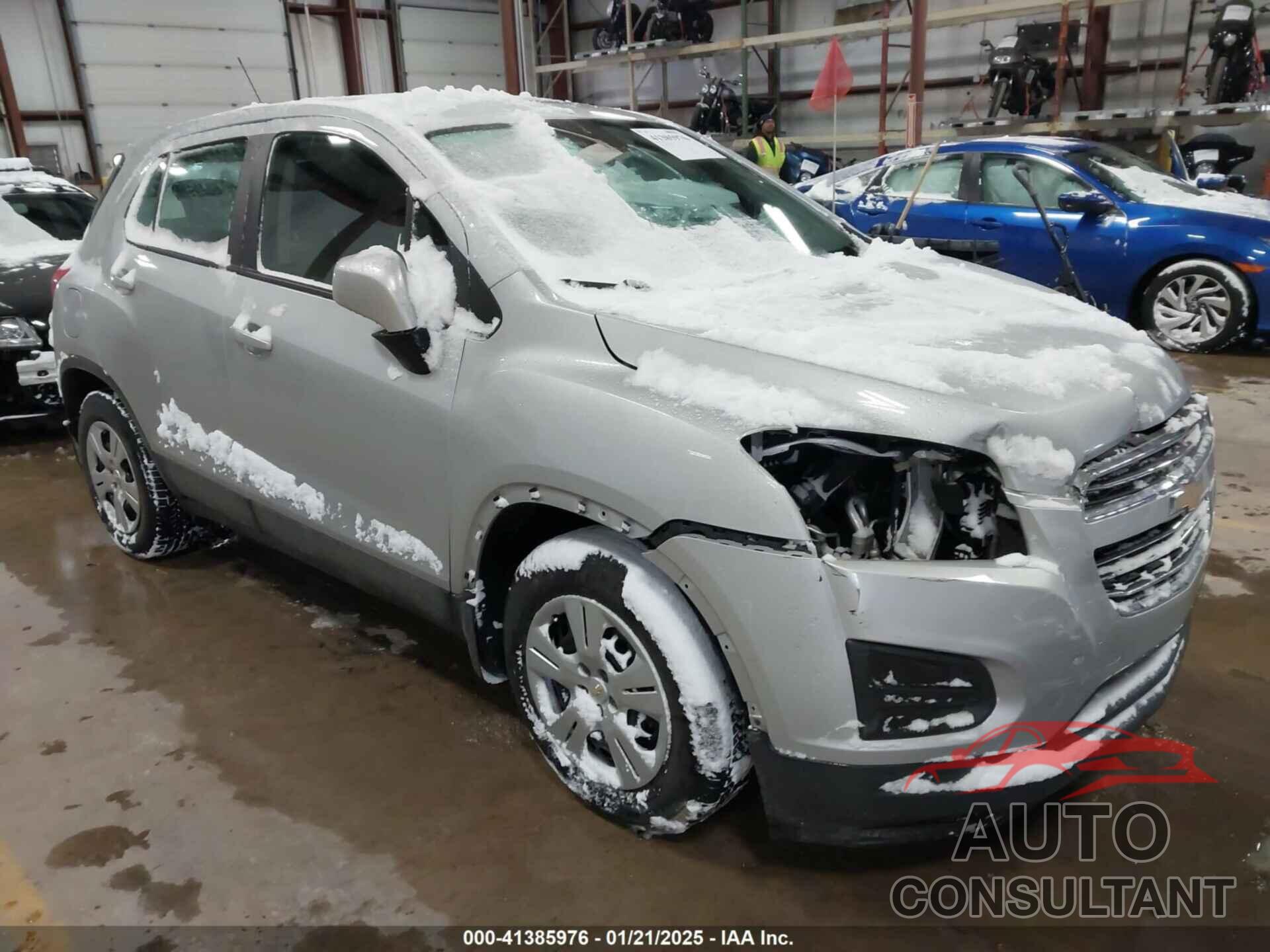 CHEVROLET TRAX 2016 - 3GNCJKSBXGL273116