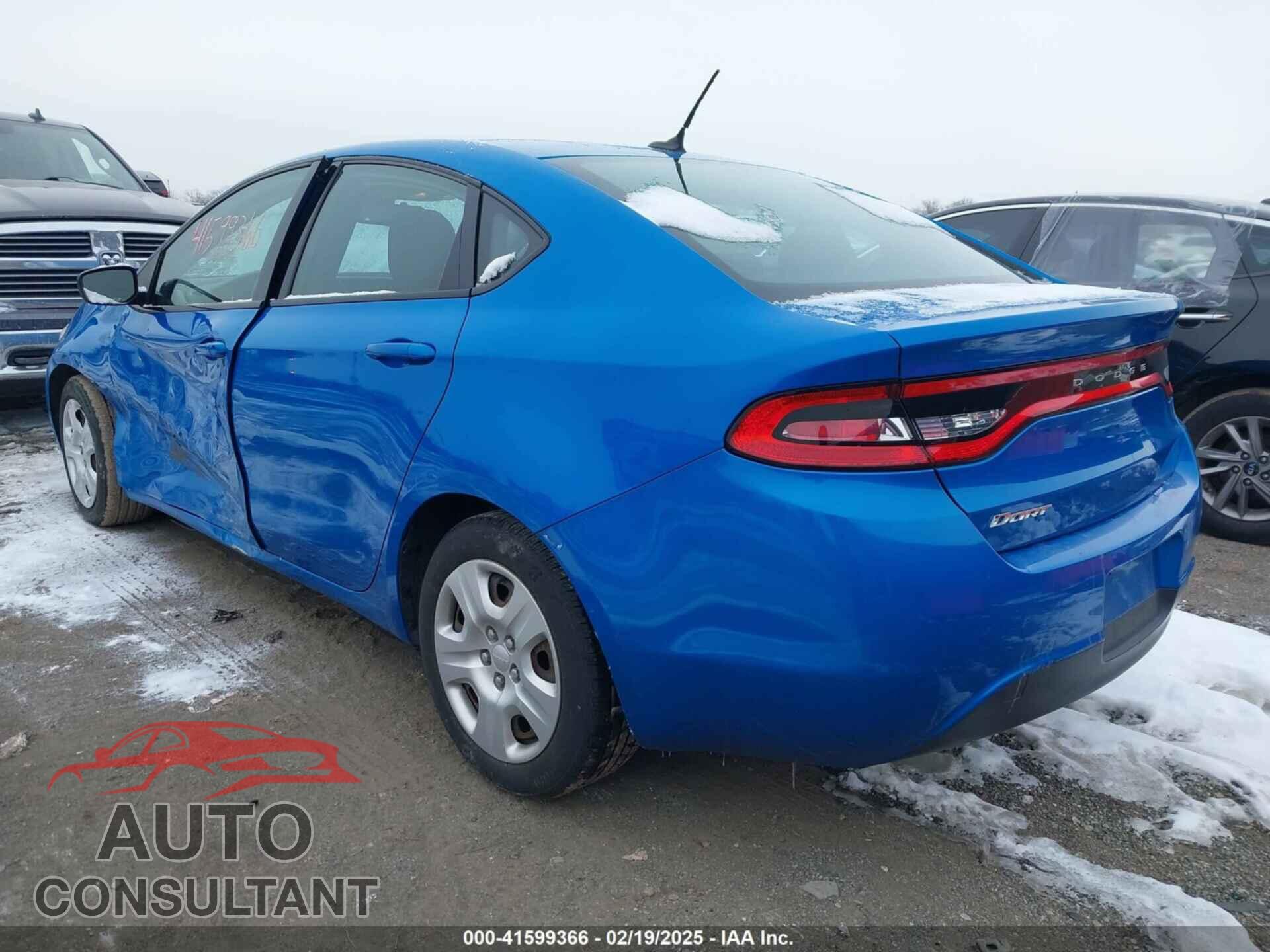 DODGE DART 2016 - 1C3CDFAA6GD680408
