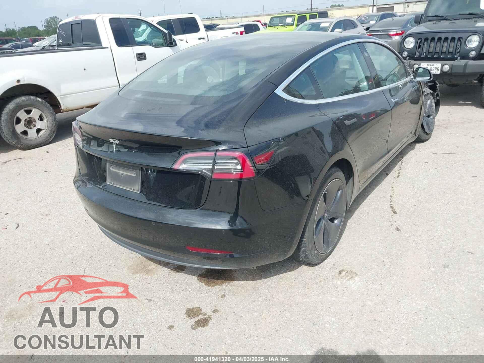 TESLA MODEL 3 2019 - 5YJ3E1EA4KF297963