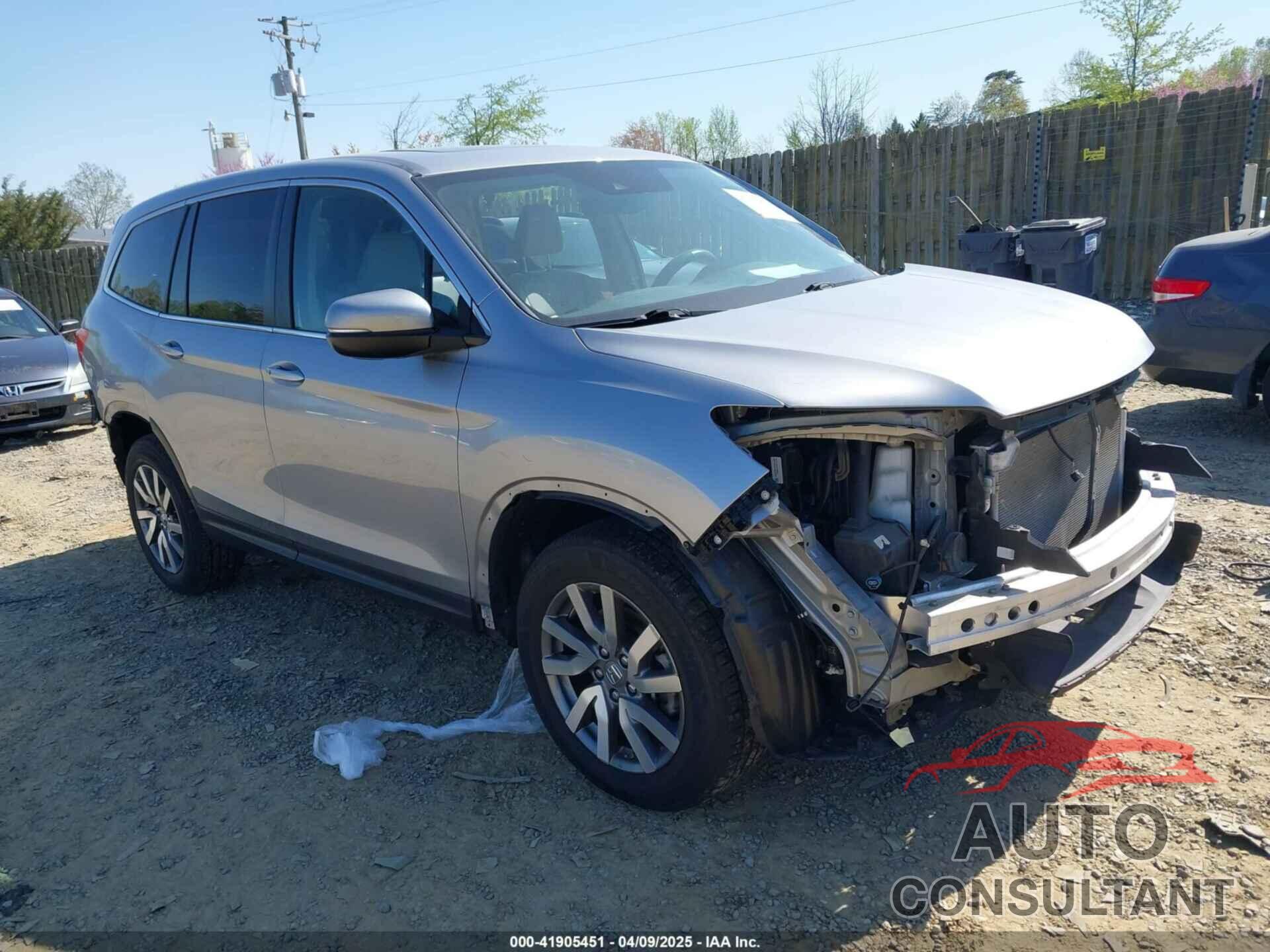 HONDA PILOT 2019 - 5FNYF6H51KB093099