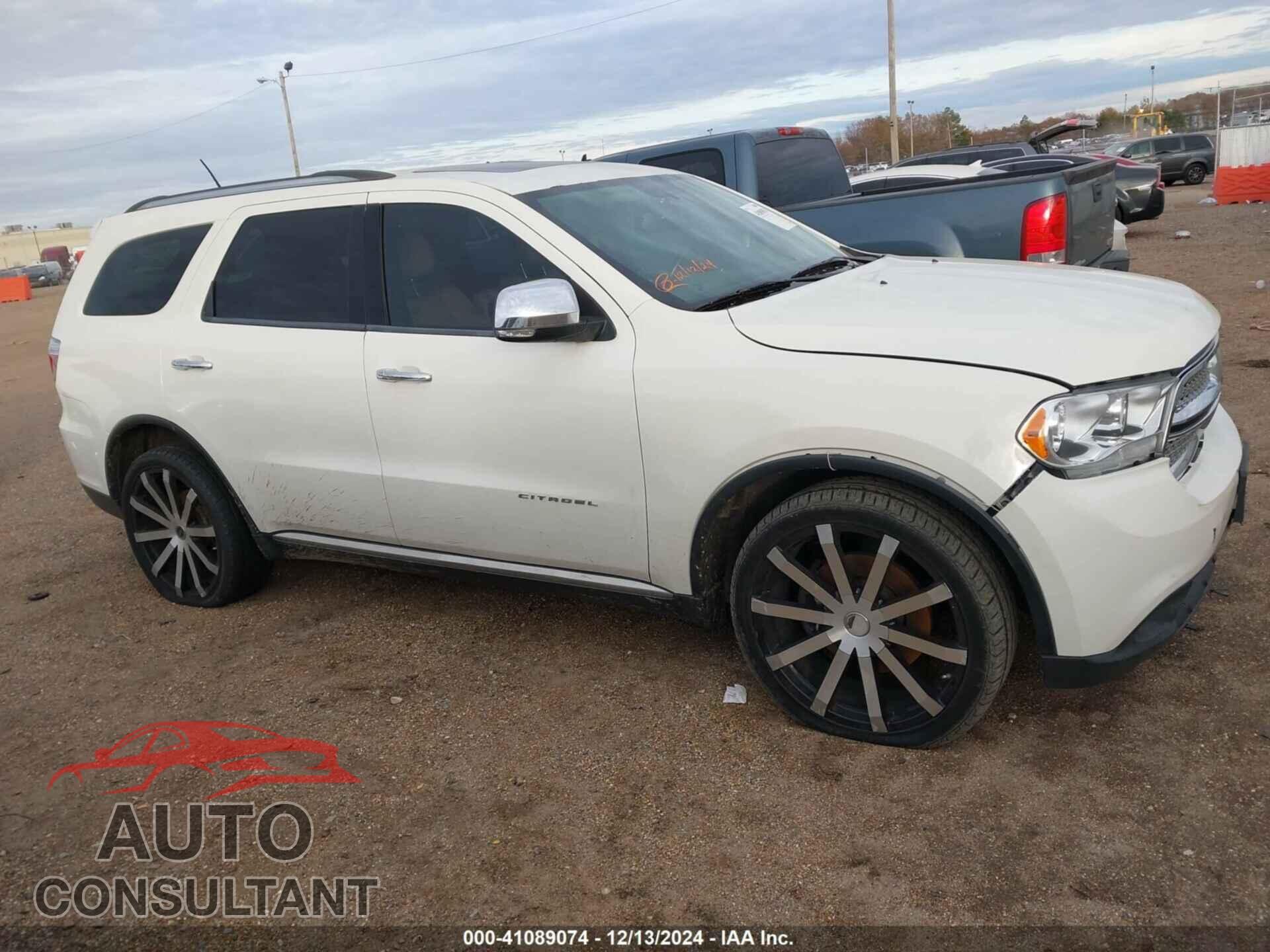 DODGE DURANGO 2012 - 1C4SDHETXCC361284