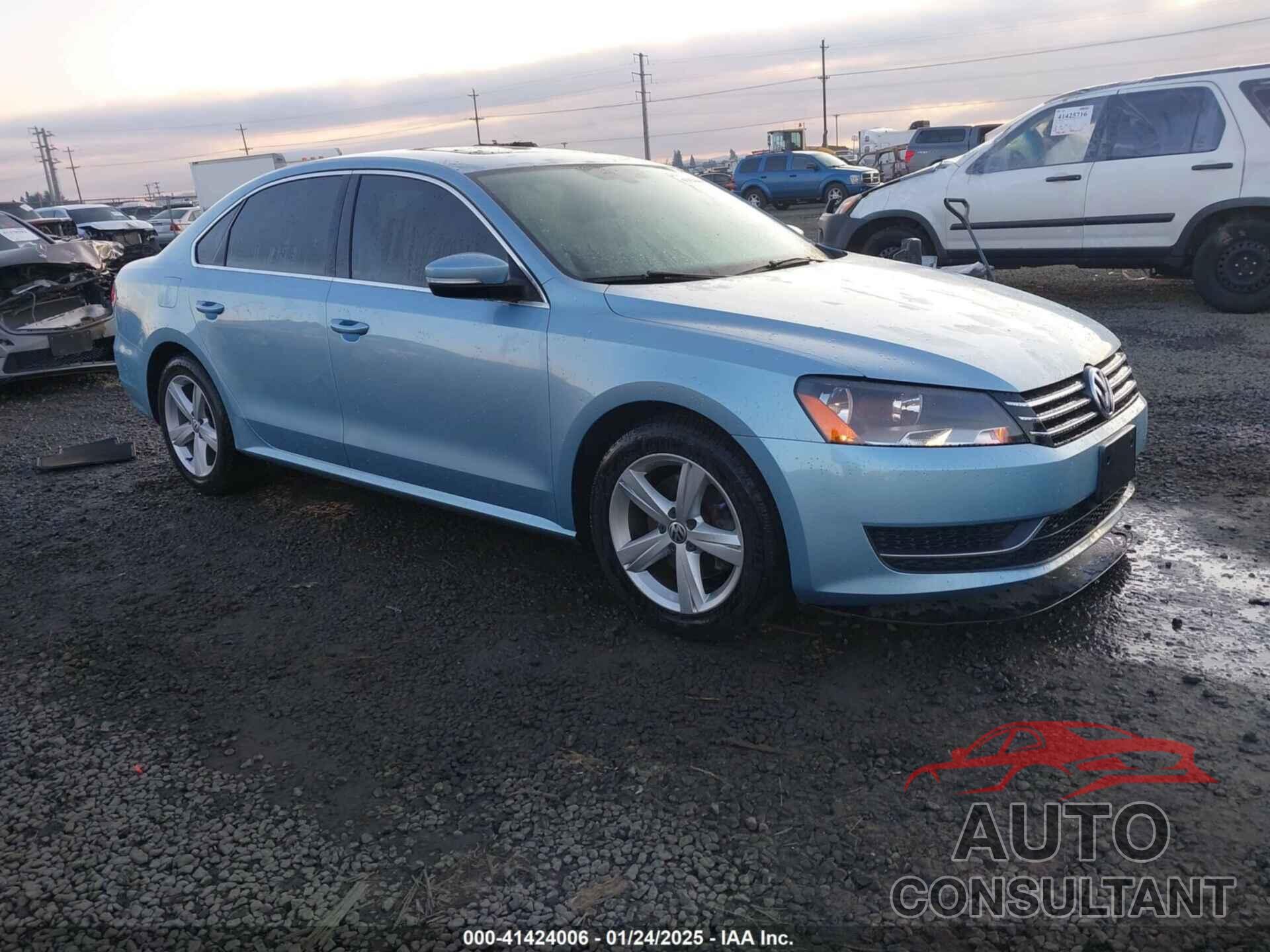 VOLKSWAGEN PASSAT 2013 - 1VWBP7A31DC116105