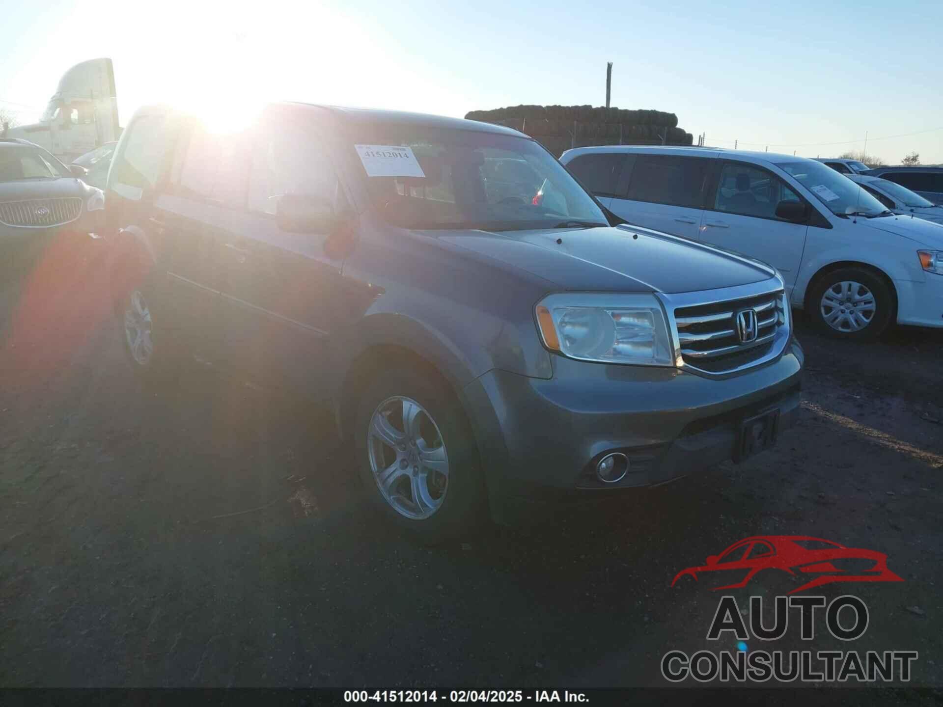 HONDA PILOT 2012 - 5FNYF4H67CB012332