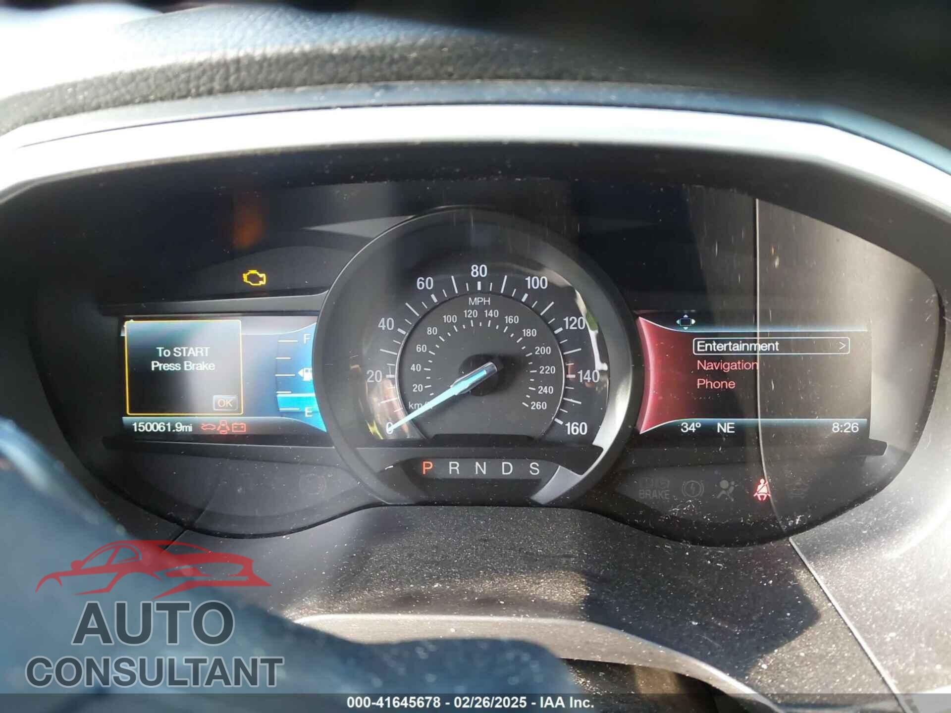 FORD EDGE 2018 - 2FMPK4K80JBB74519