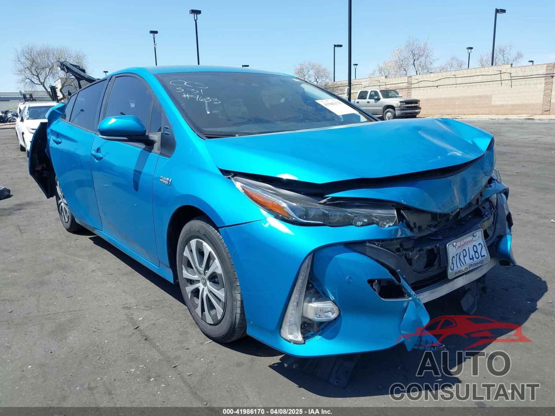 TOYOTA PRIUS PRIME 2021 - JTDKAMFP7M3169633
