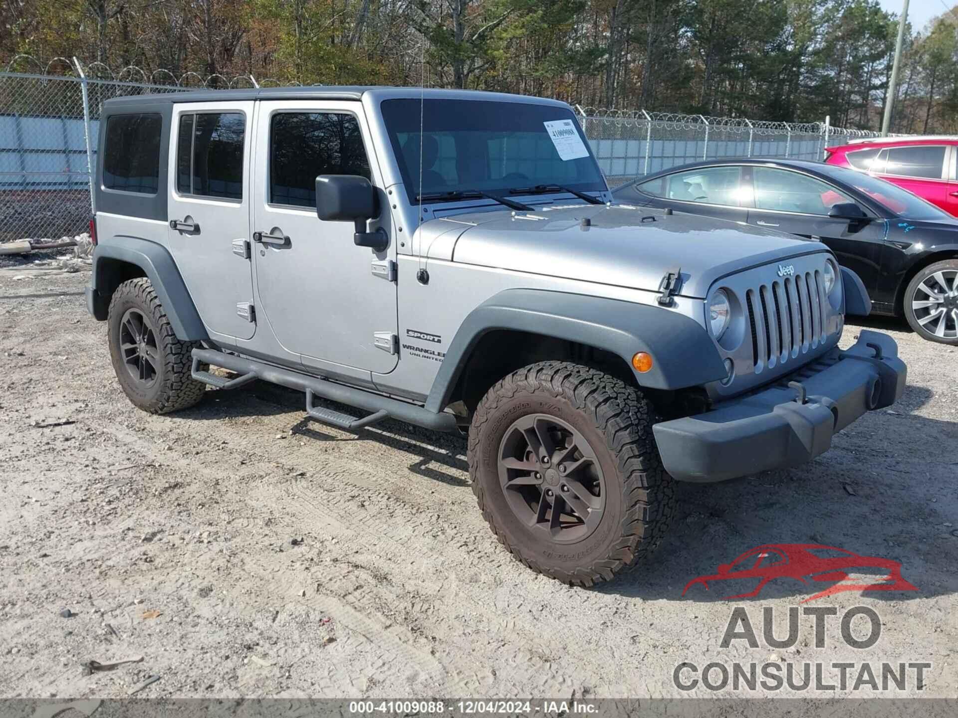 JEEP WRANGLER UNLIMITED 2016 - 1C4BJWDG6GL257477