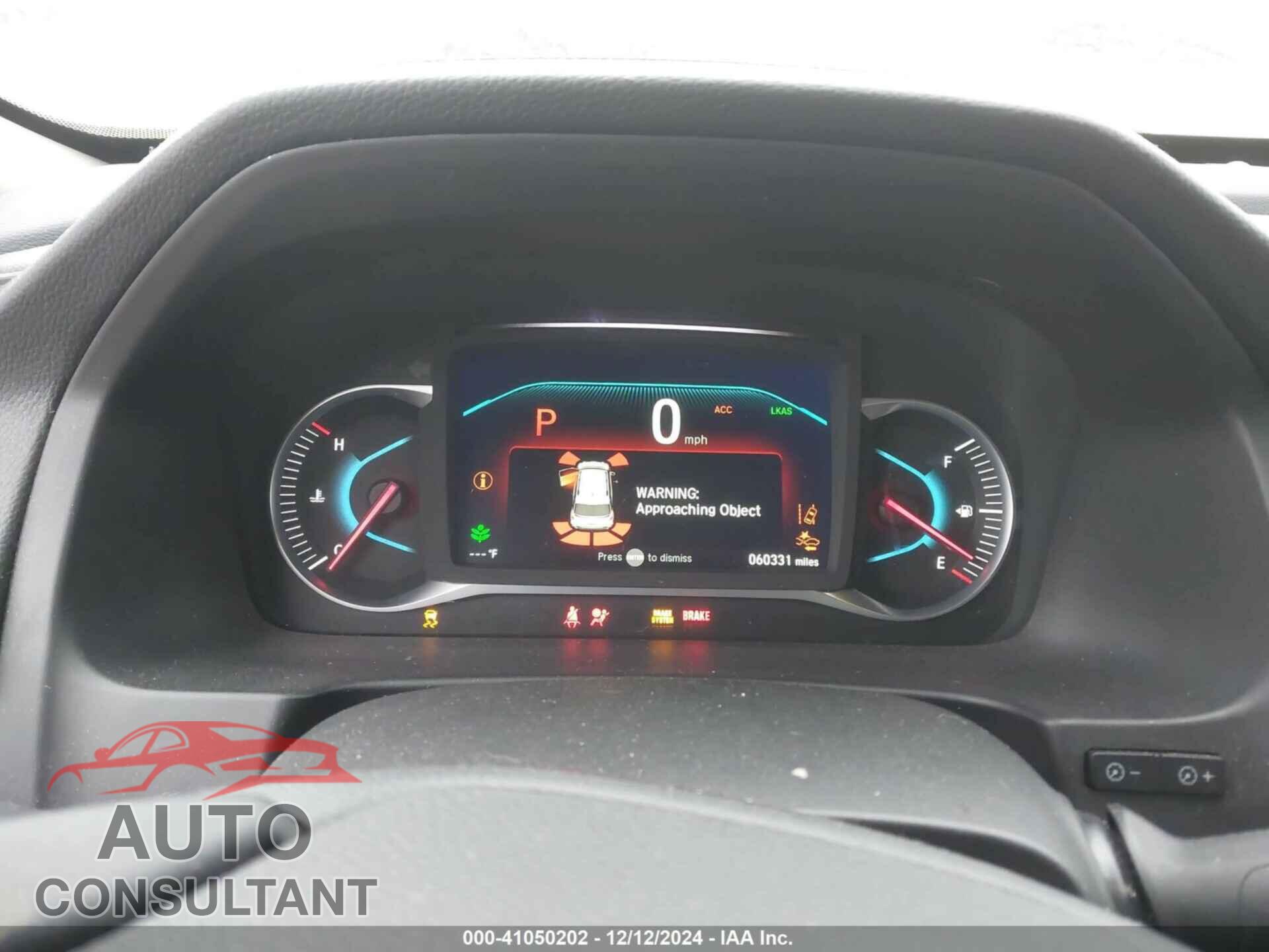 HONDA PILOT 2021 - 5FNYF6H03MB044154